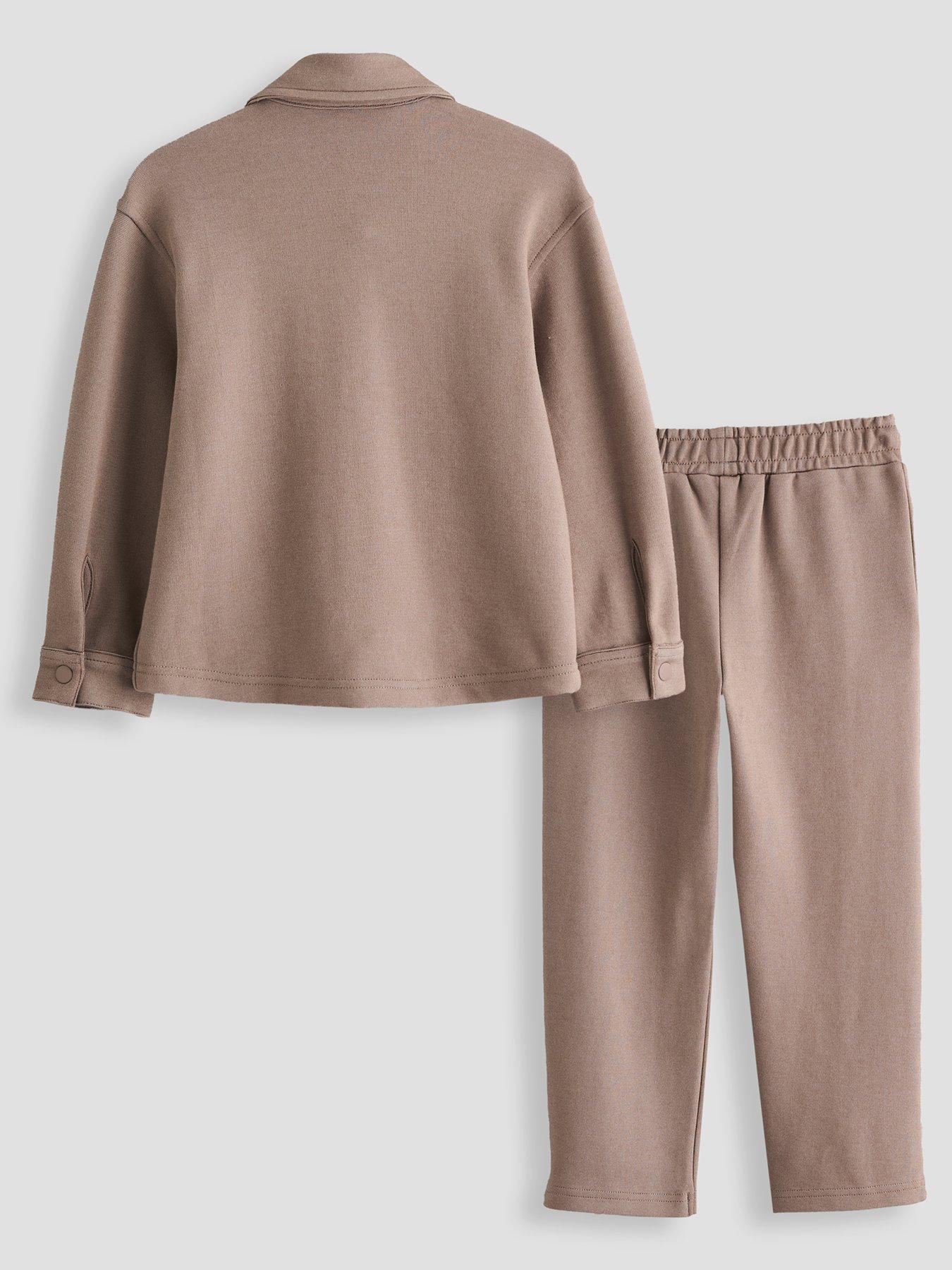 Image 2 of 5 of The Very Collection Jacquard Button Through Jogger And Joggers