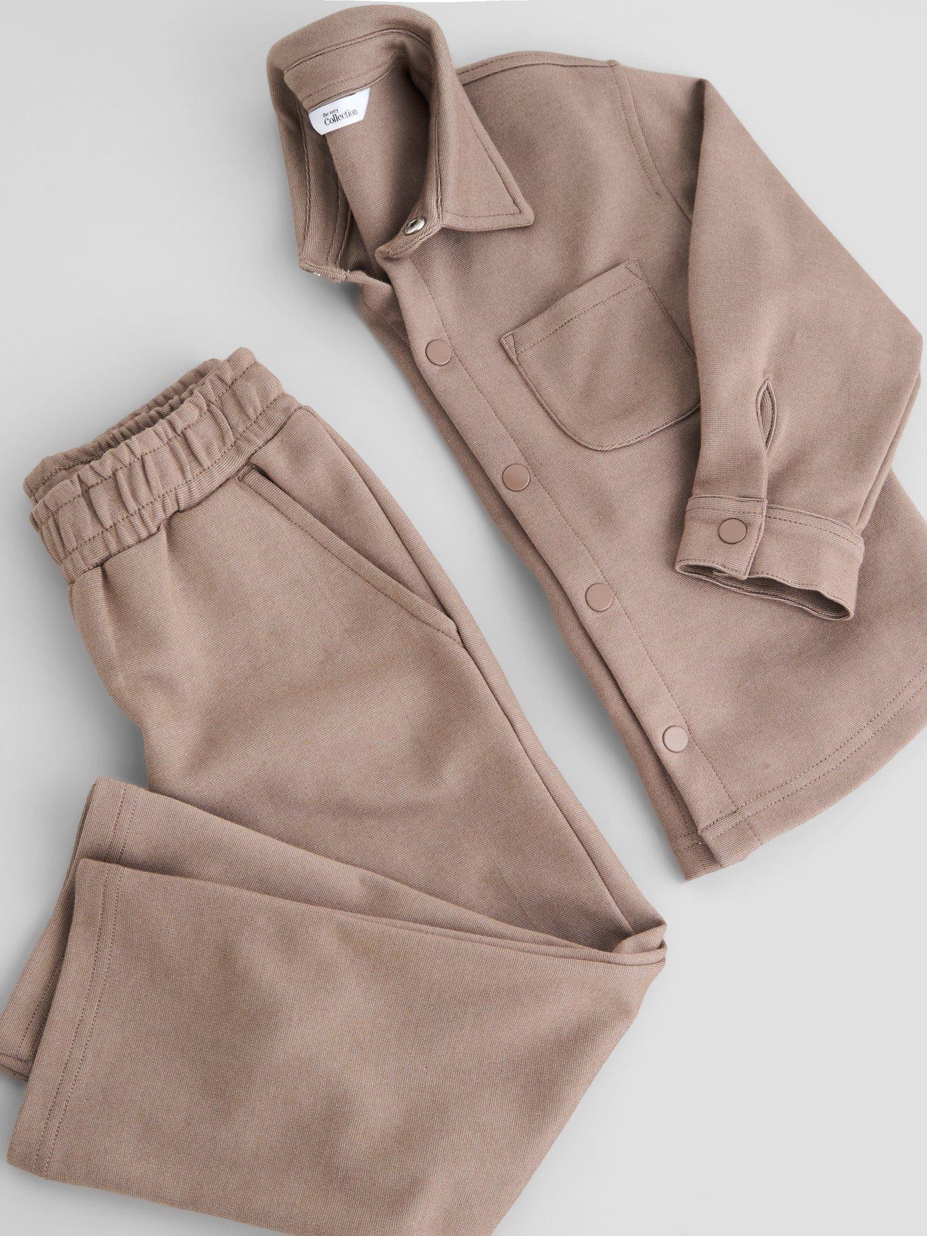 Image 3 of 5 of The Very Collection Jacquard Button Through Jogger And Joggers