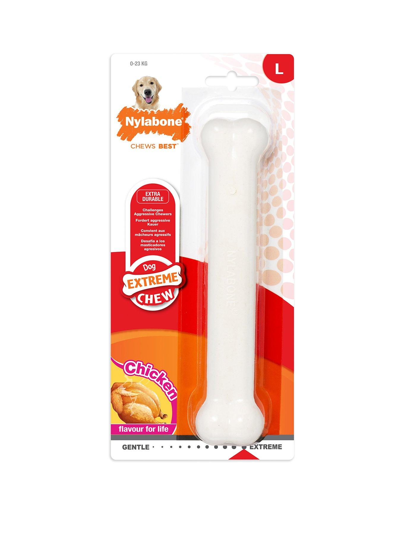 Nylabone Dog Extreme Chew Toy Chicken Flavour Large