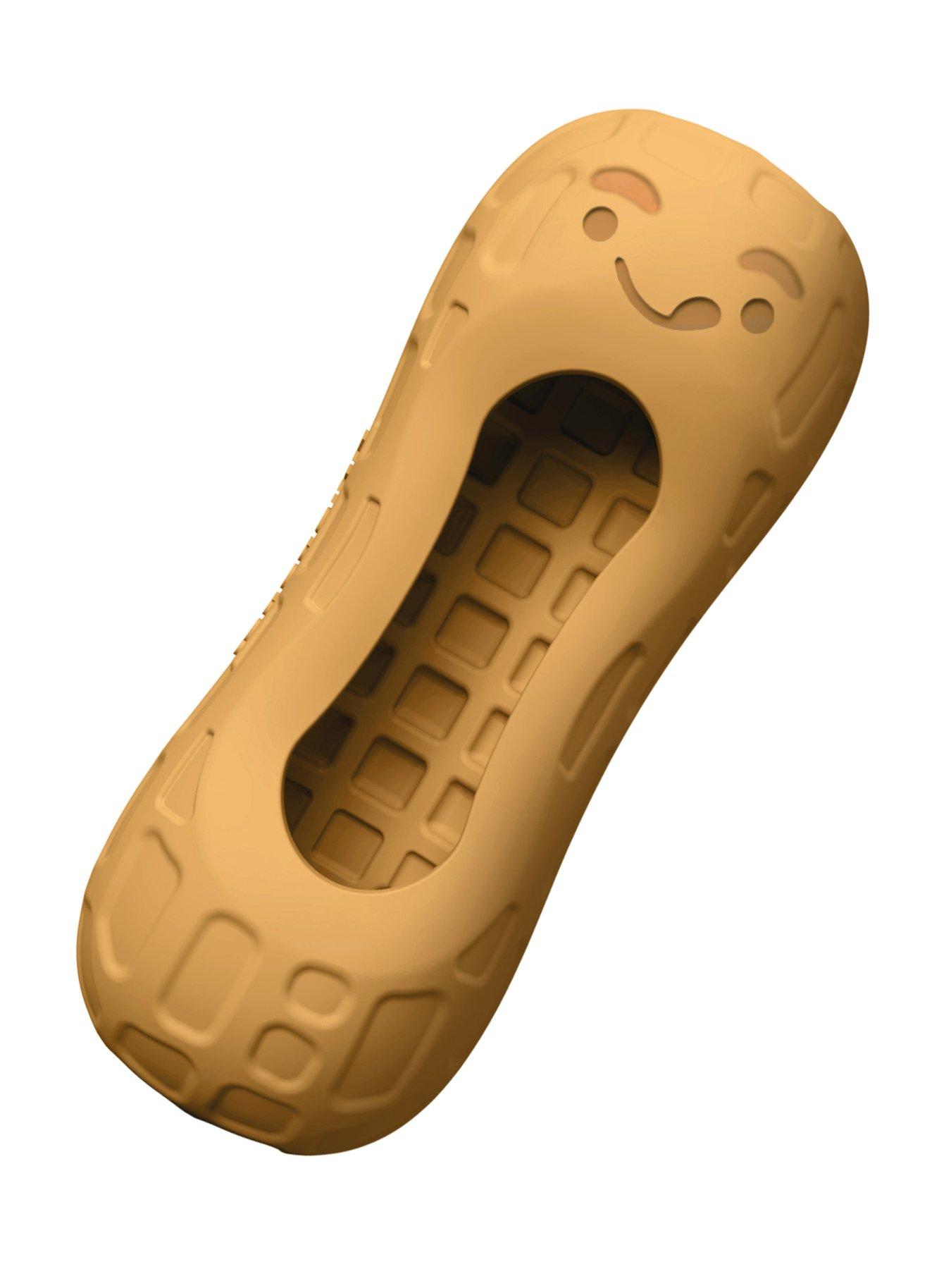 Image 5 of 7 of Nylabone Dog Strong Chew Peanut Butter Flavour Toy  - M