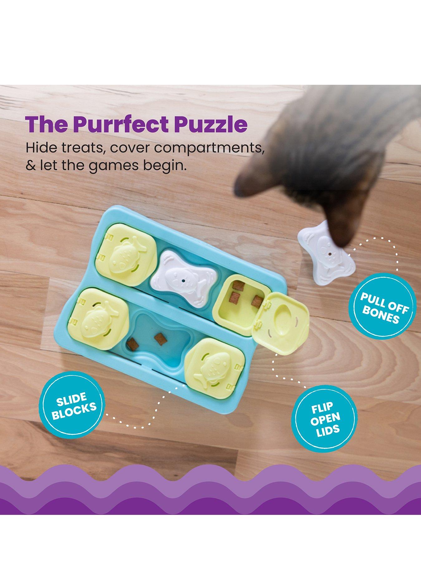 Image 2 of 7 of Nina Ottosson Kitty Cube Cat Puzzle Toy