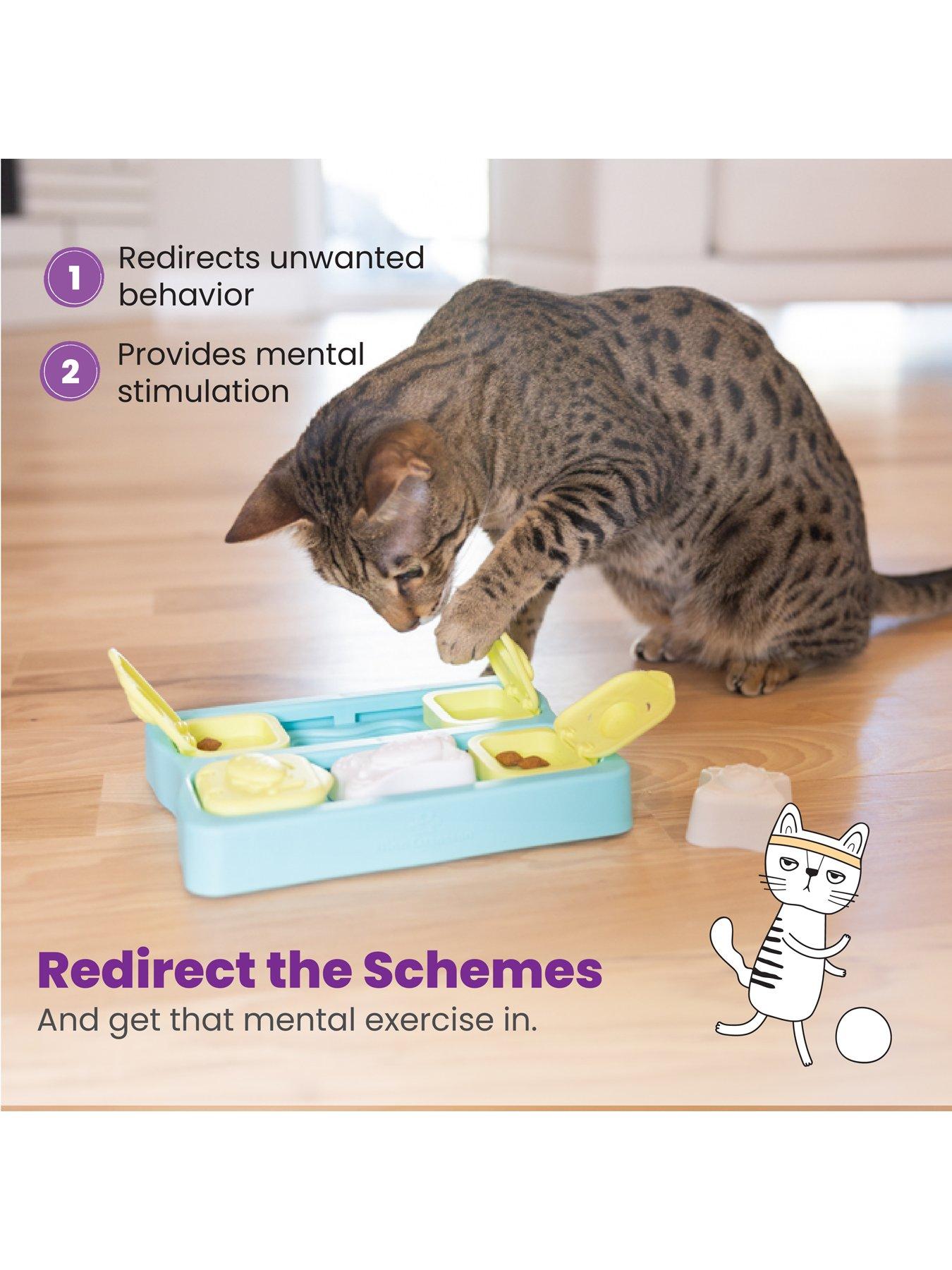 Image 4 of 7 of Nina Ottosson Kitty Cube Cat Puzzle Toy