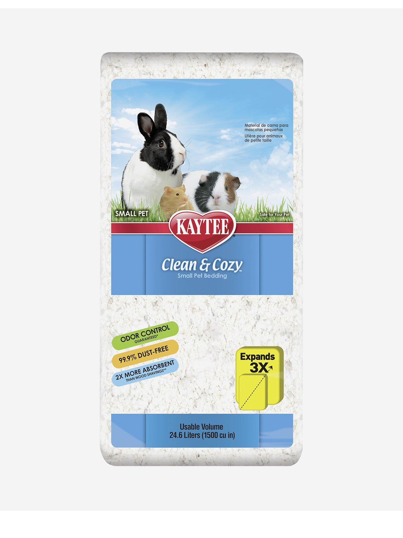 Image 2 of 7 of Kaytee Clean &amp; Cozy Small Animal White Bedding 24.6L