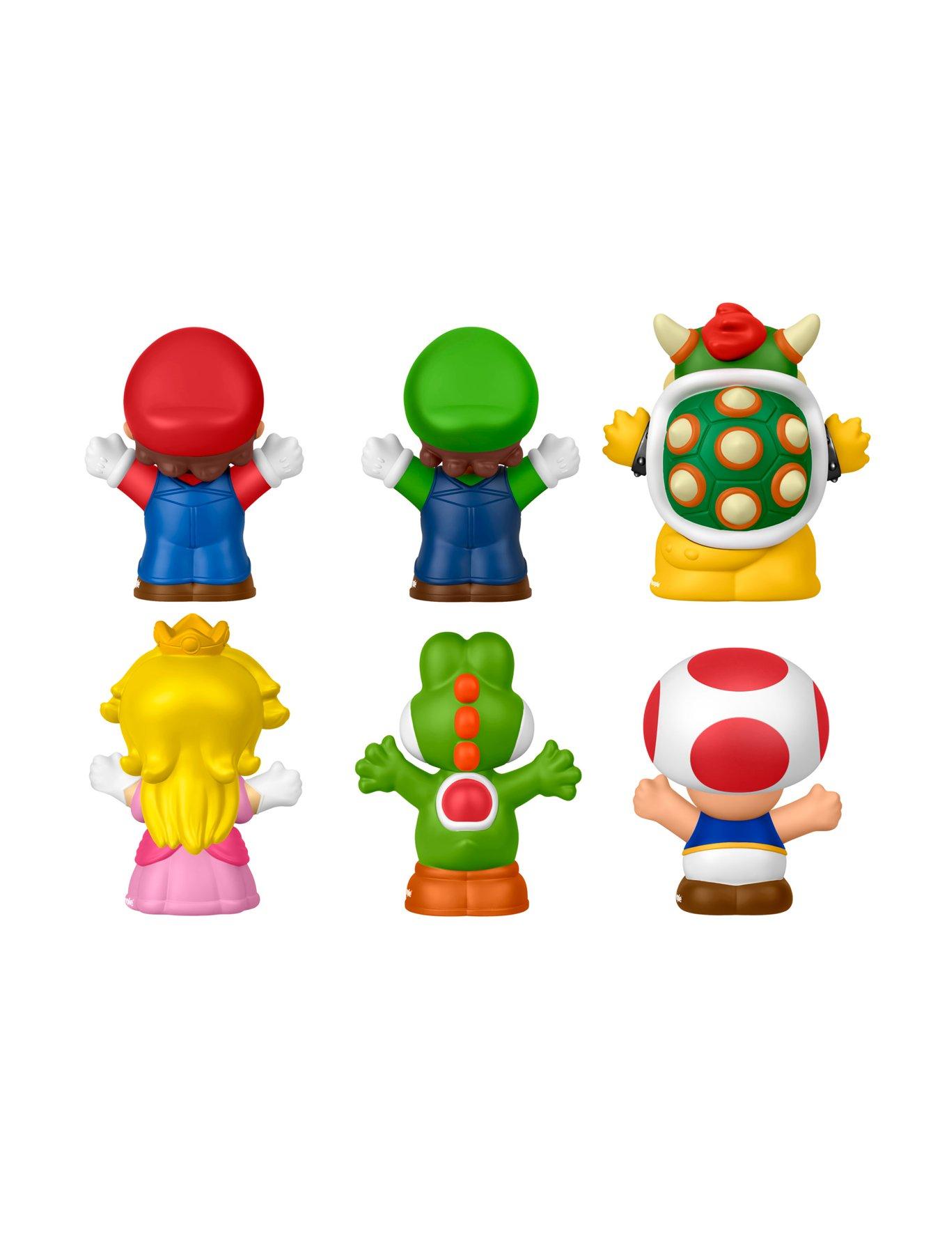 Image 5 of 7 of Fisher-Price Little People My Mario Figure 6-Pack Toy Set for Toddlers &amp; Kids