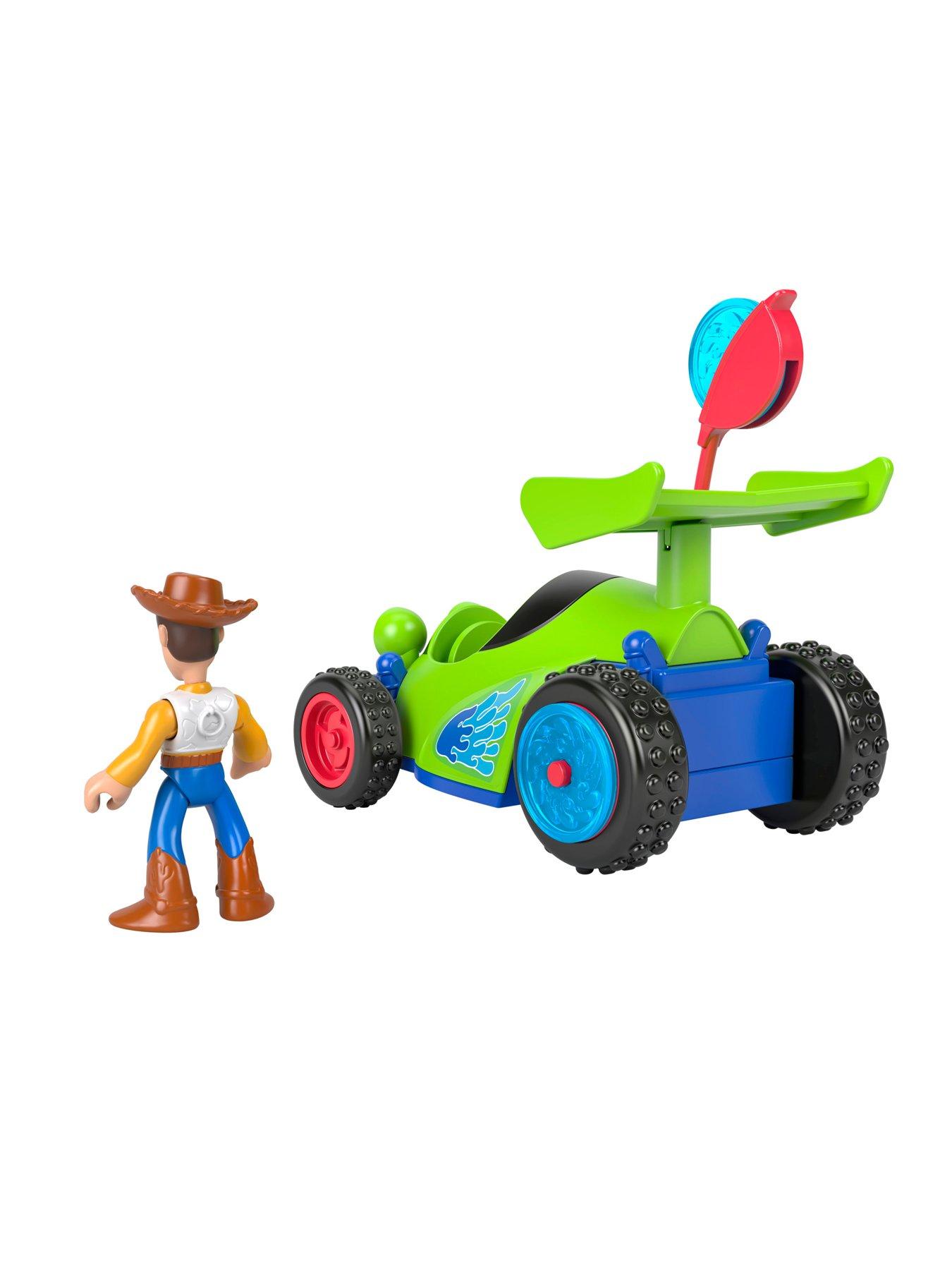 Imaginext Woody & R.C. Play Set with Projectiles, Inspired by