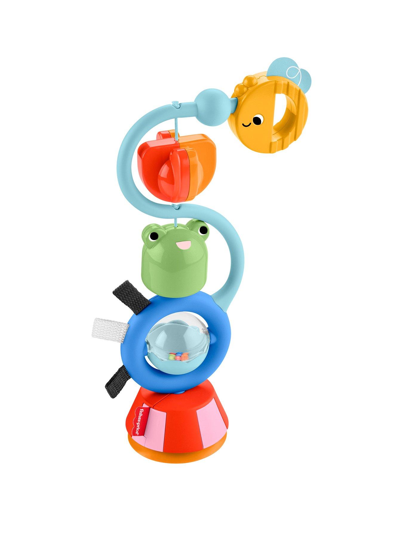 Fisher-Price Sensory Sounds High Chair Toy, Tray Activity for Baby Ages 3+ Months