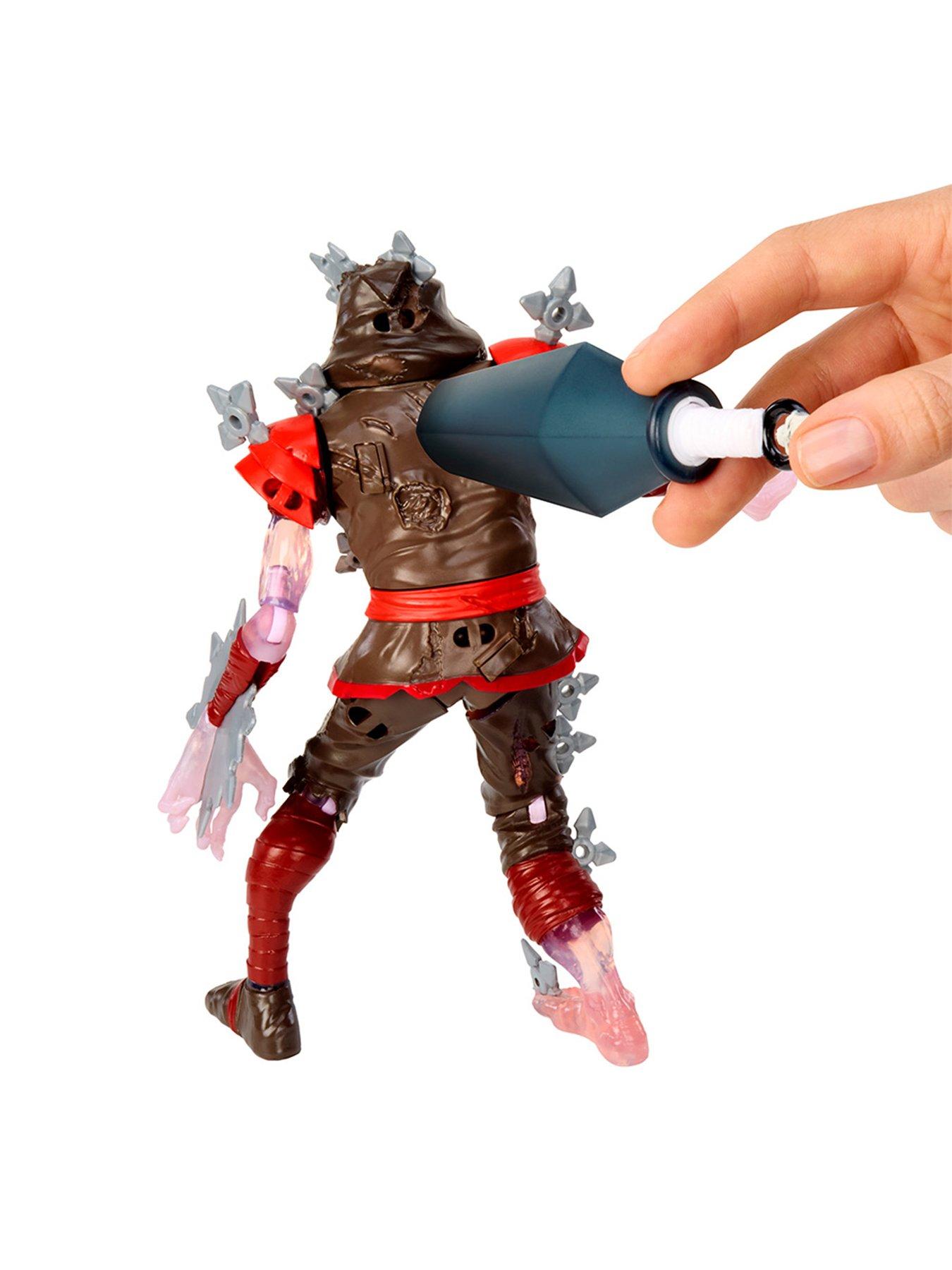 Image 4 of 8 of Ninjombie Action Figure - Grave Spin, Ninja Zombie with Slime