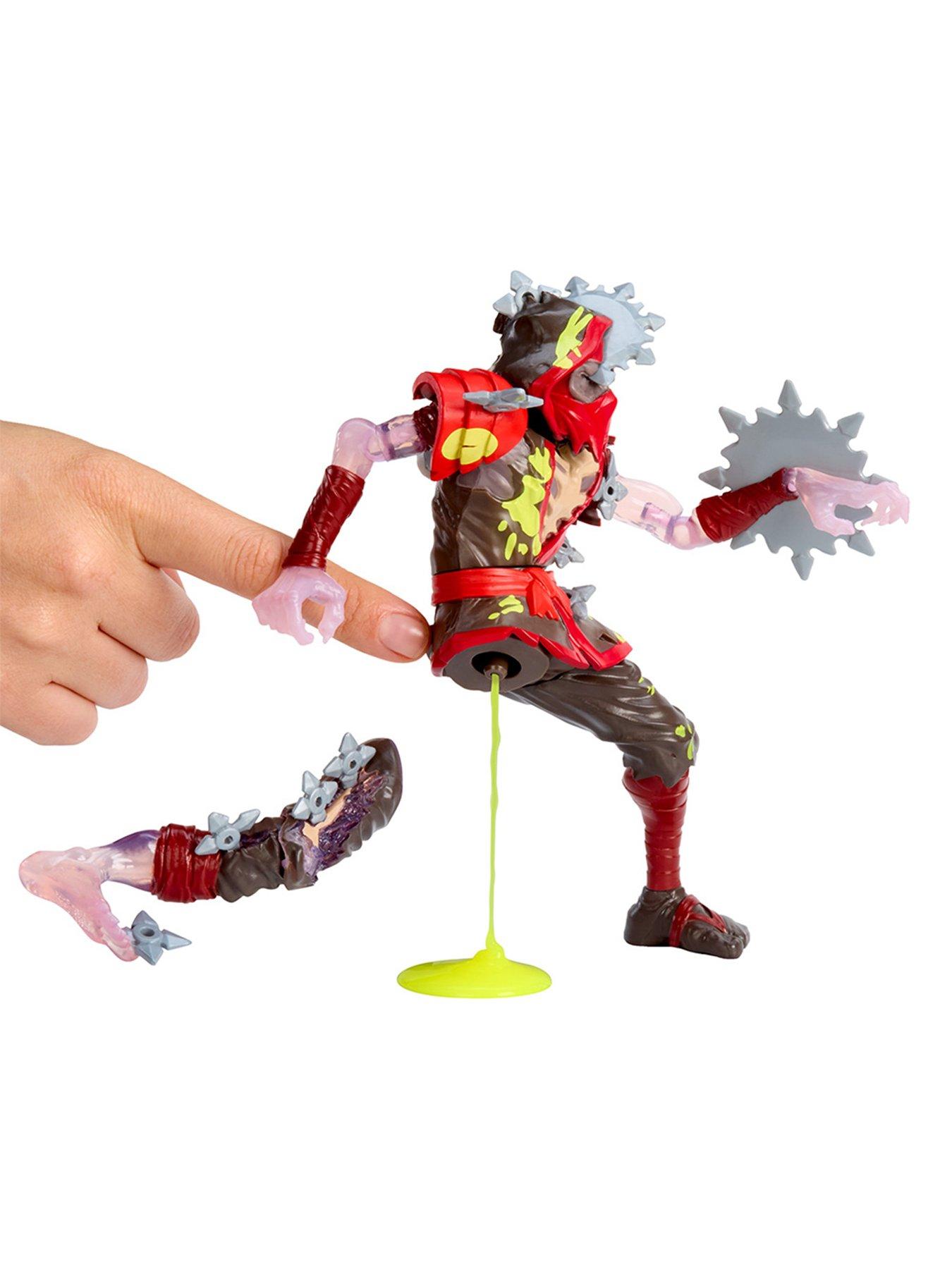 Image 5 of 8 of Ninjombie Action Figure - Grave Spin, Ninja Zombie with Slime