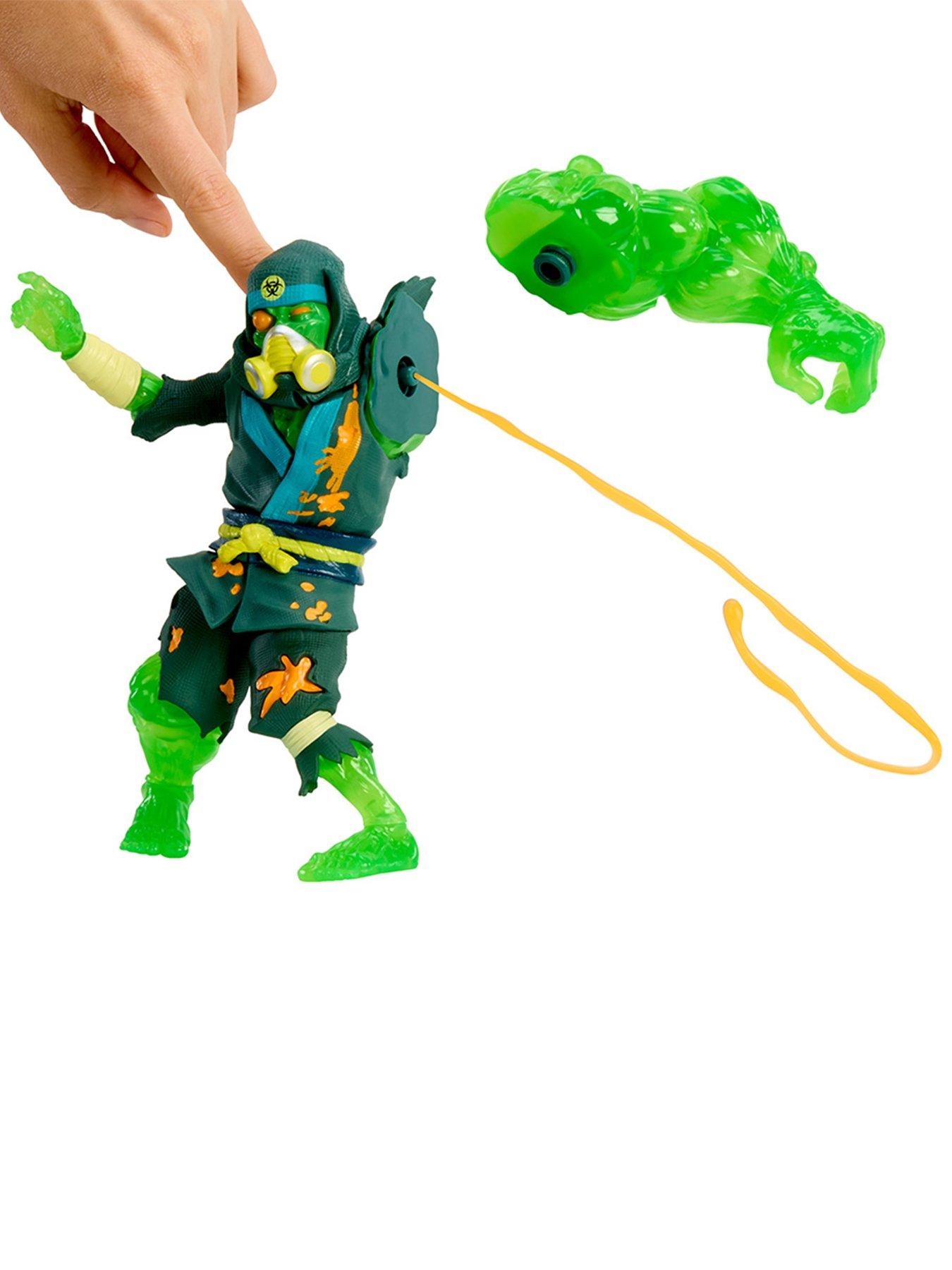 Image 5 of 8 of Ninjombie Action Figure - Haz Mat, Ninja Zombie with Slime