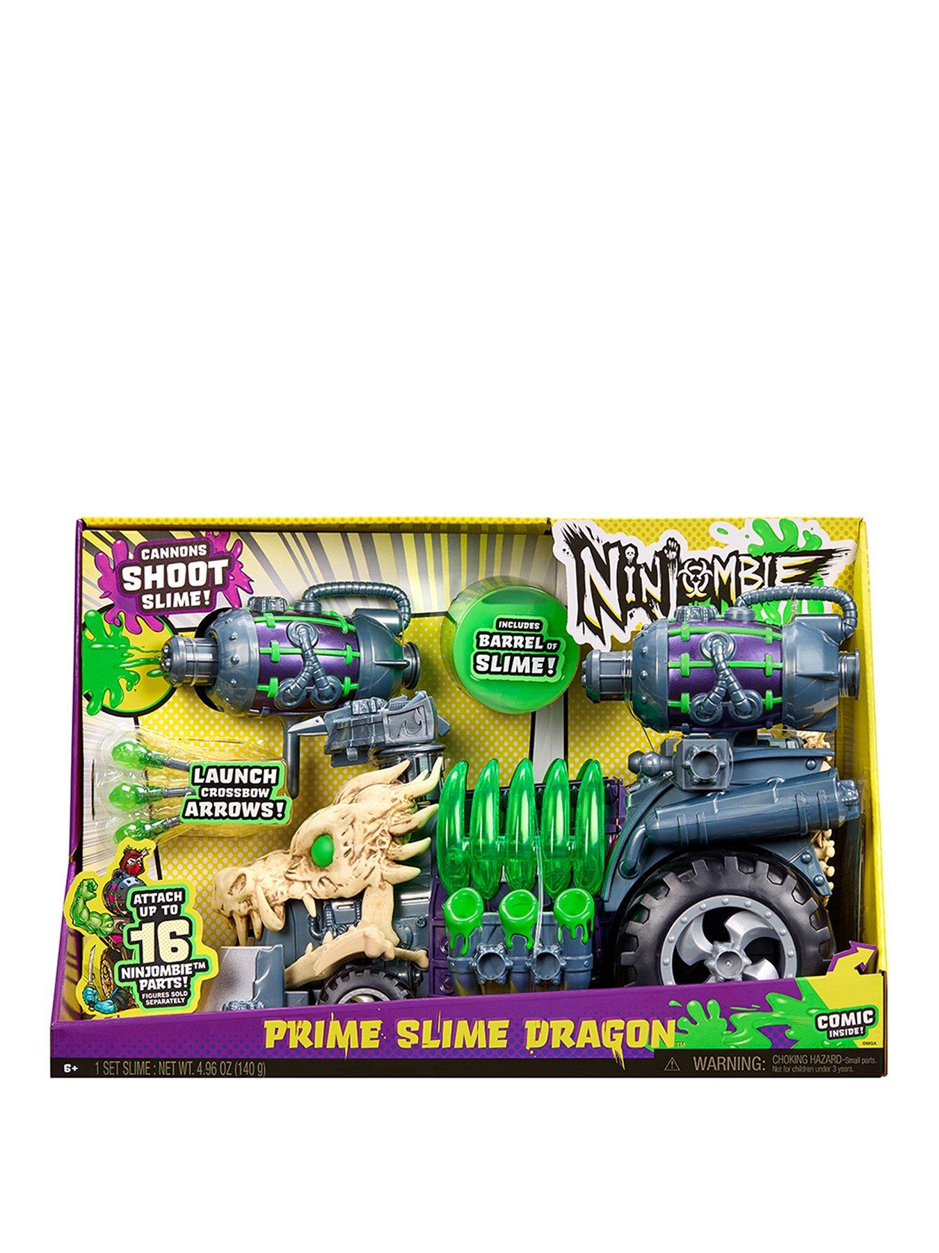 Ninjombie Prime Slime Dragon Vehicle with Slime