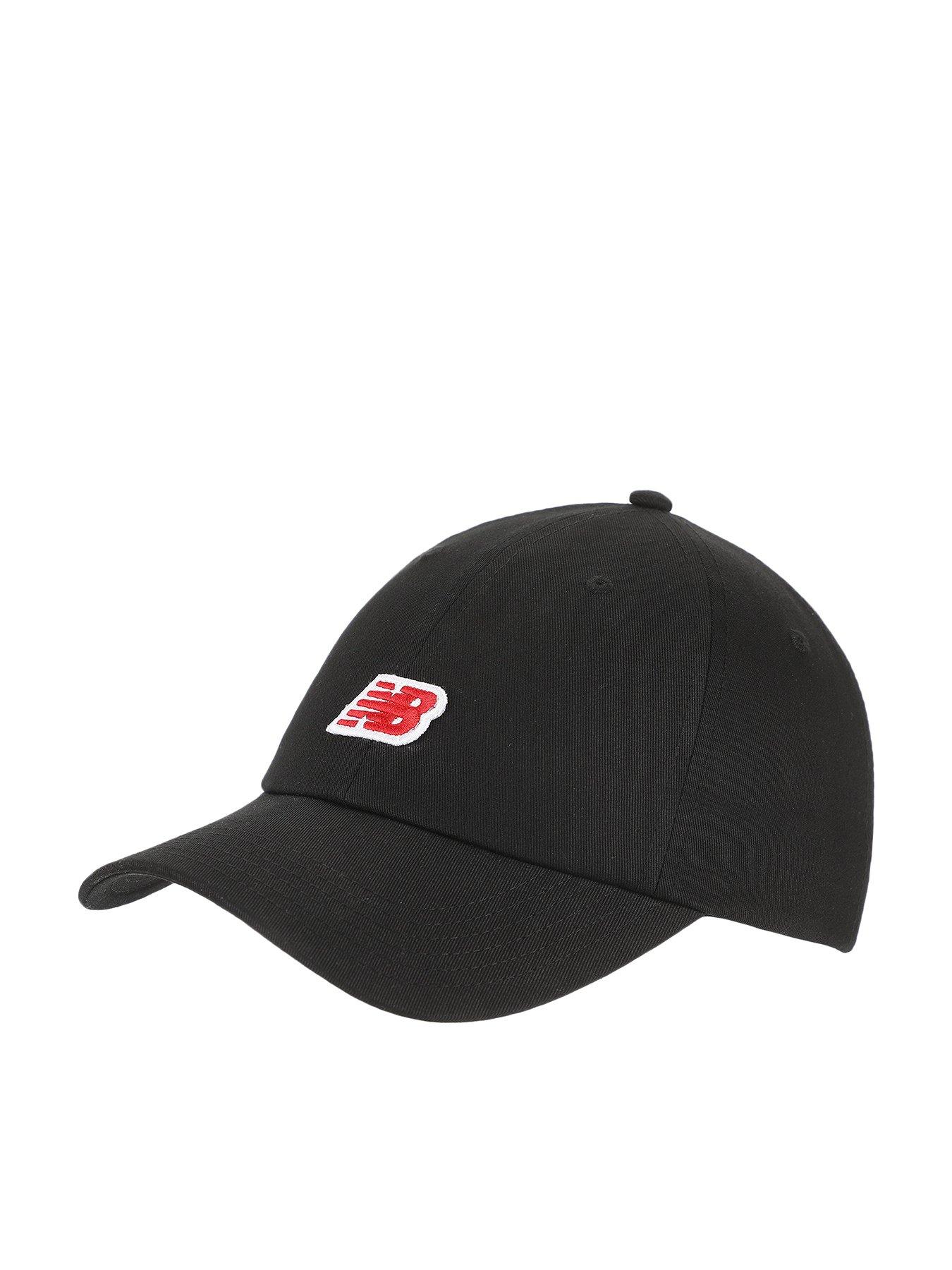 New Balance: Unisex 6 Panel Nb Patch Logo Hat- Black