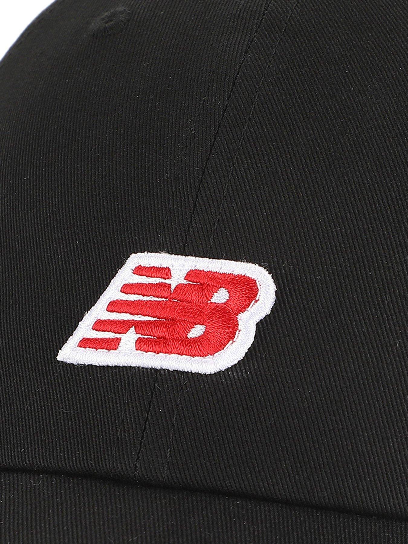 Image 3 of 3 of New Balance Unisex 6 Panel Nb Patch Logo Hat- Black