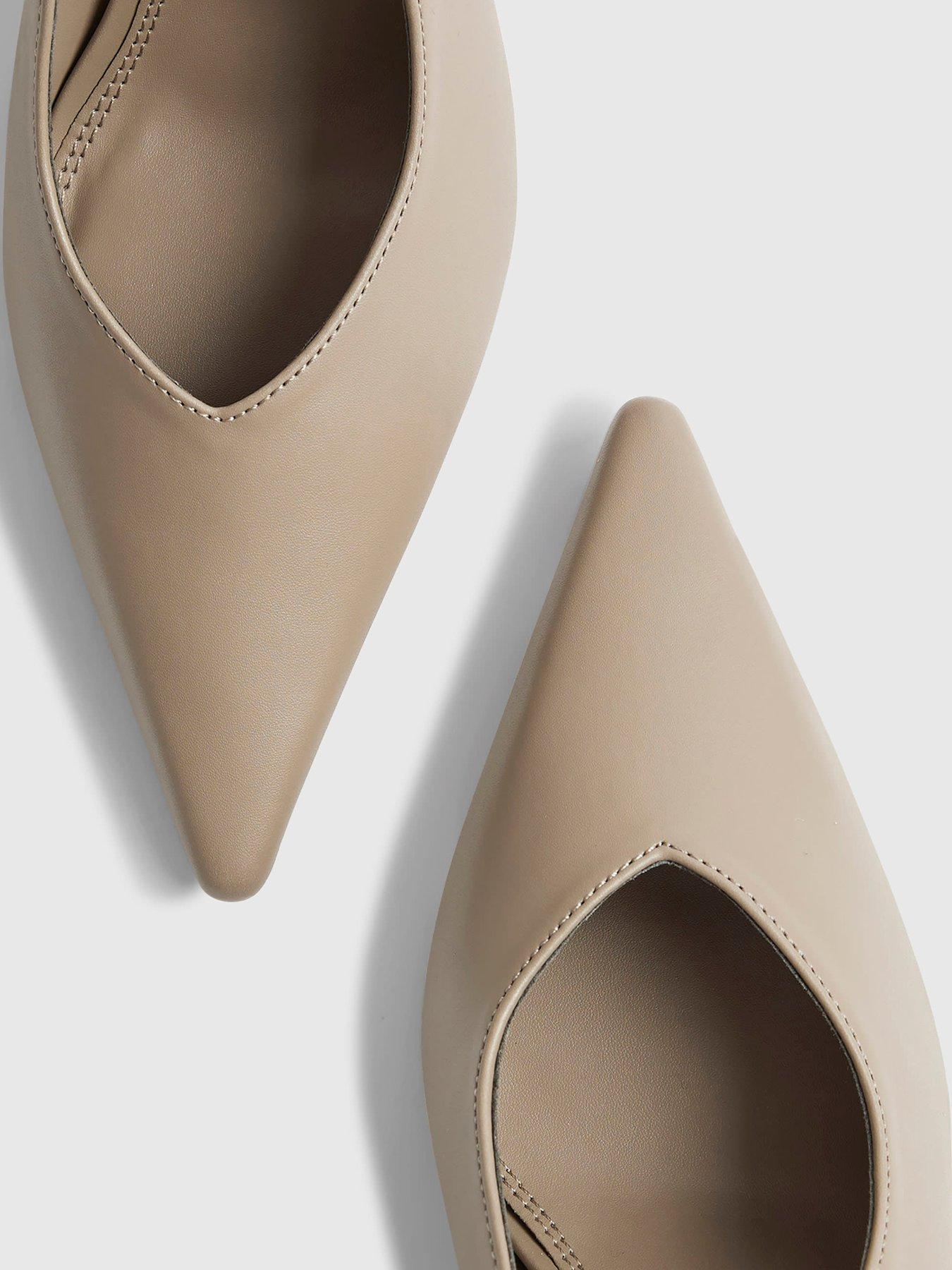 Image 4 of 5 of River Island Slingback Logo Court - Grey