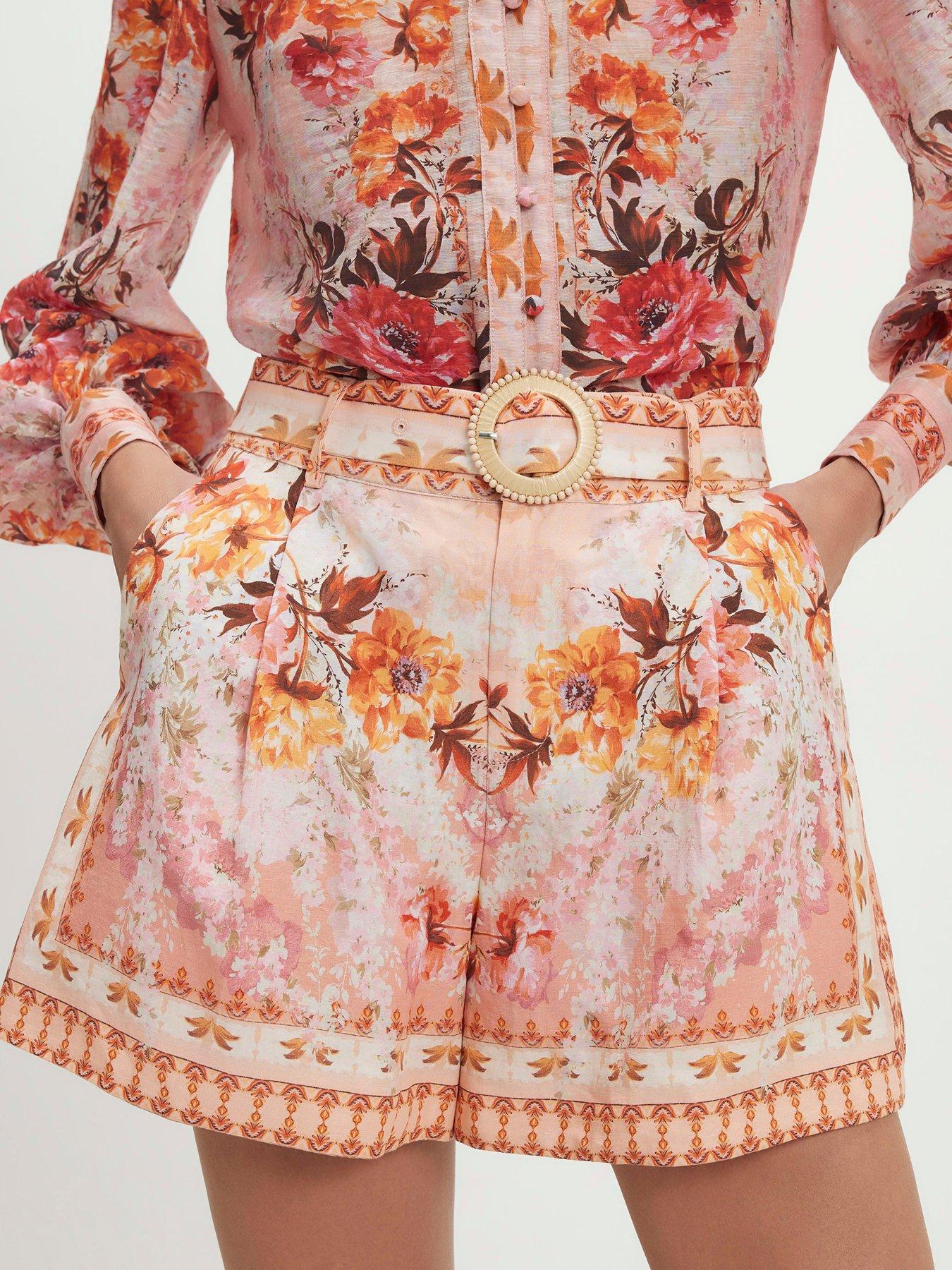 River Island Belted Short - Pink