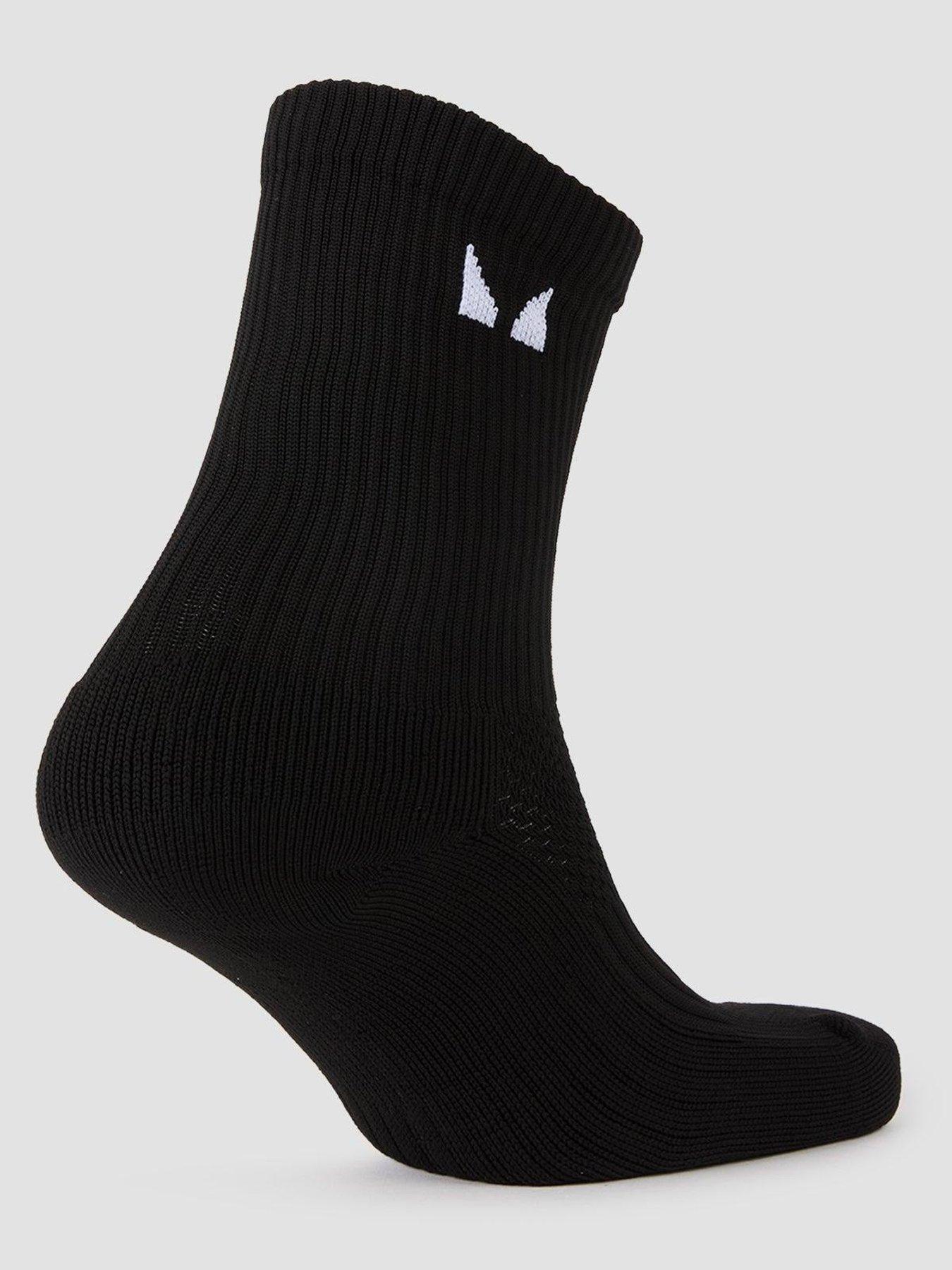 Image 3 of 4 of MyProtein Mp Running Socks (3 Pack) - Black