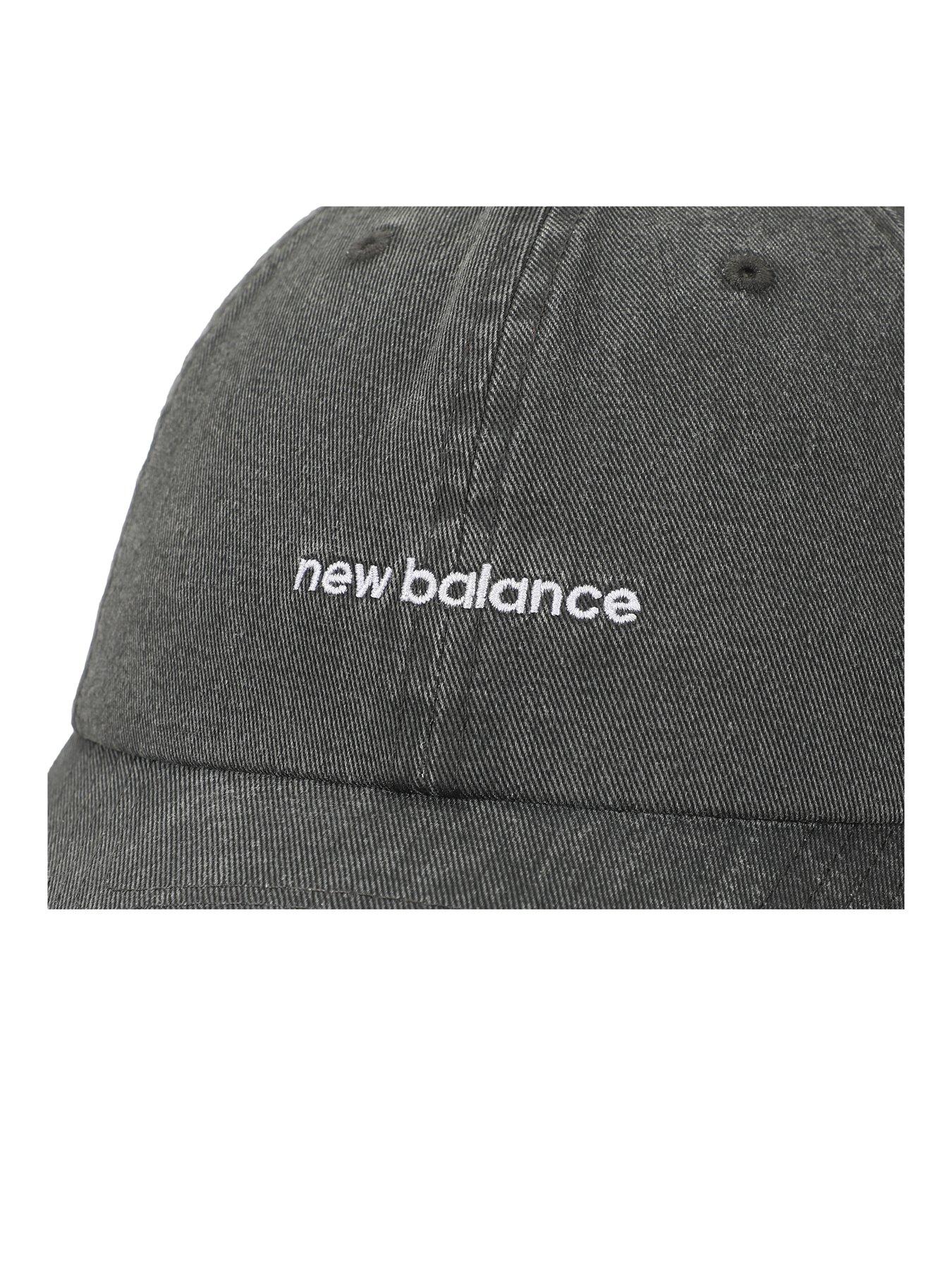 Image 3 of 3 of New Balance Unisex 6 Panel Linear Logo Hat - Black