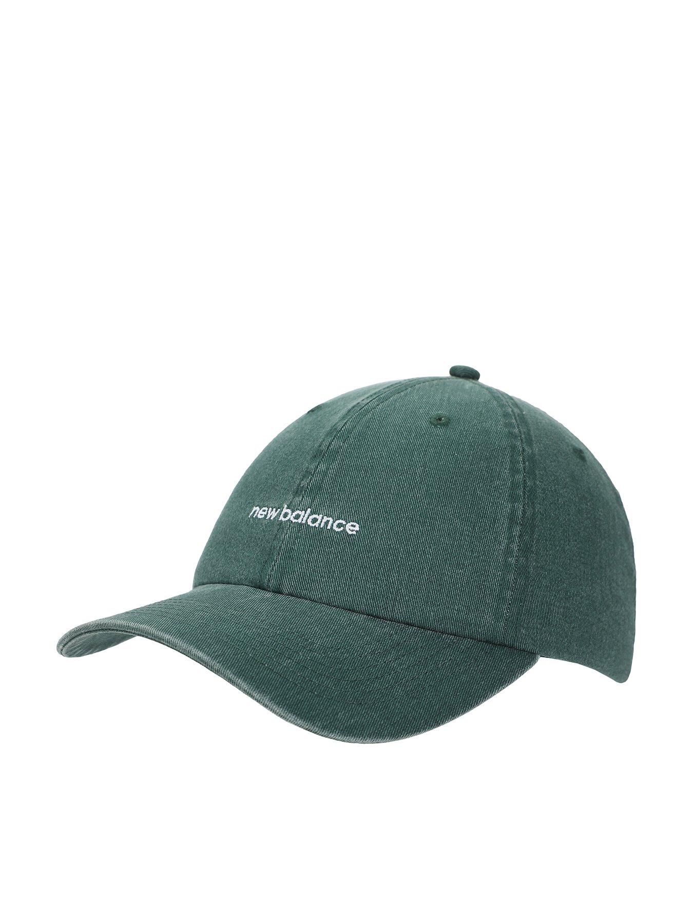 Image 1 of 3 of New Balance Unisex 6 Panel Linear Logo Hat - Green