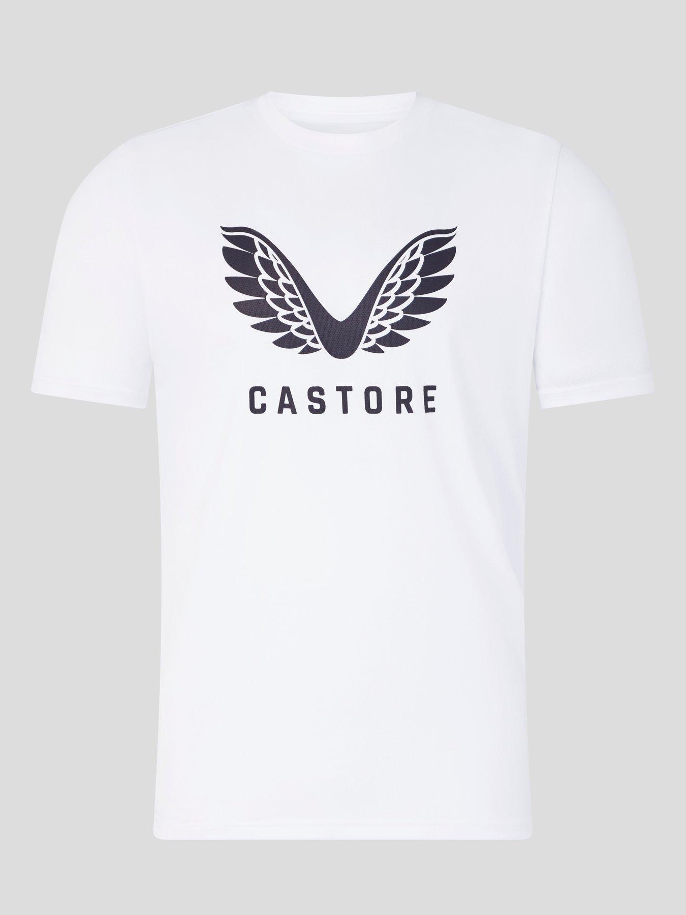 Castore: Mens Training Graphic T-Shirt - White