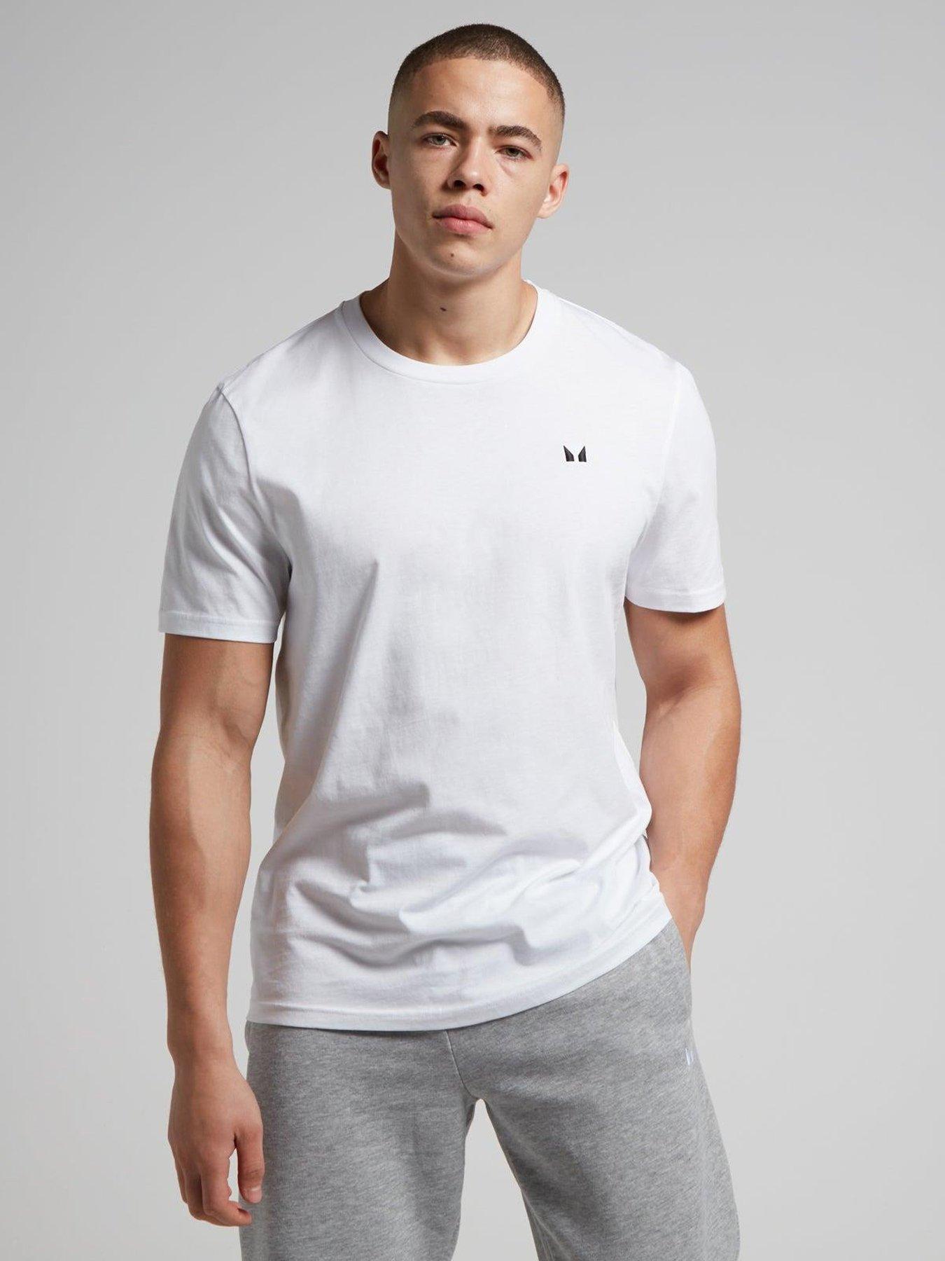 MyProtein Mens Training Core T-Shirt - White