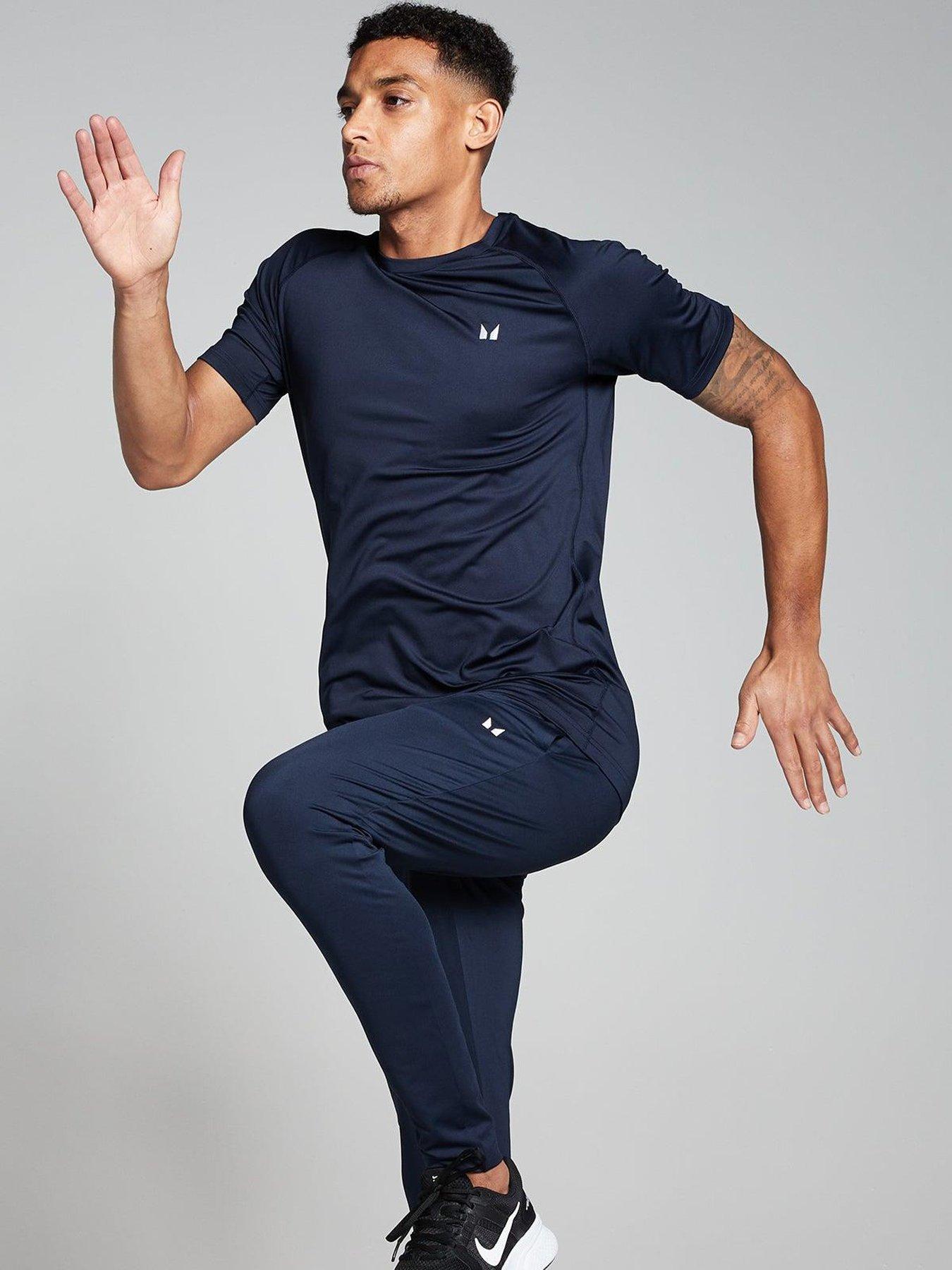 Image 4 of 4 of MyProtein Mens Training Core T-Shirt - Navy