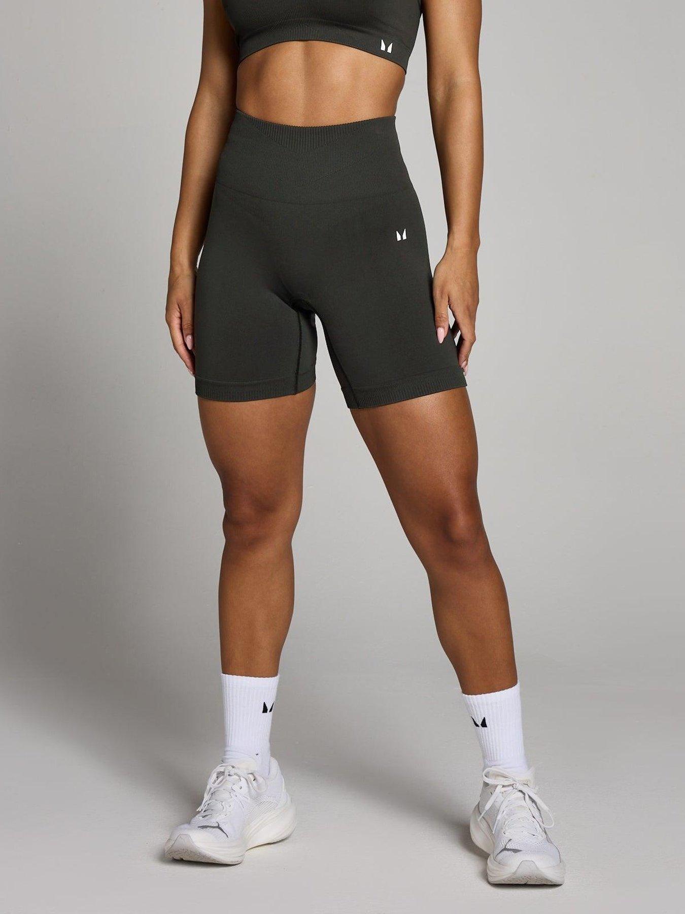 MyProtein Womens Training Shape Seamless Cycling Shorts - Grey