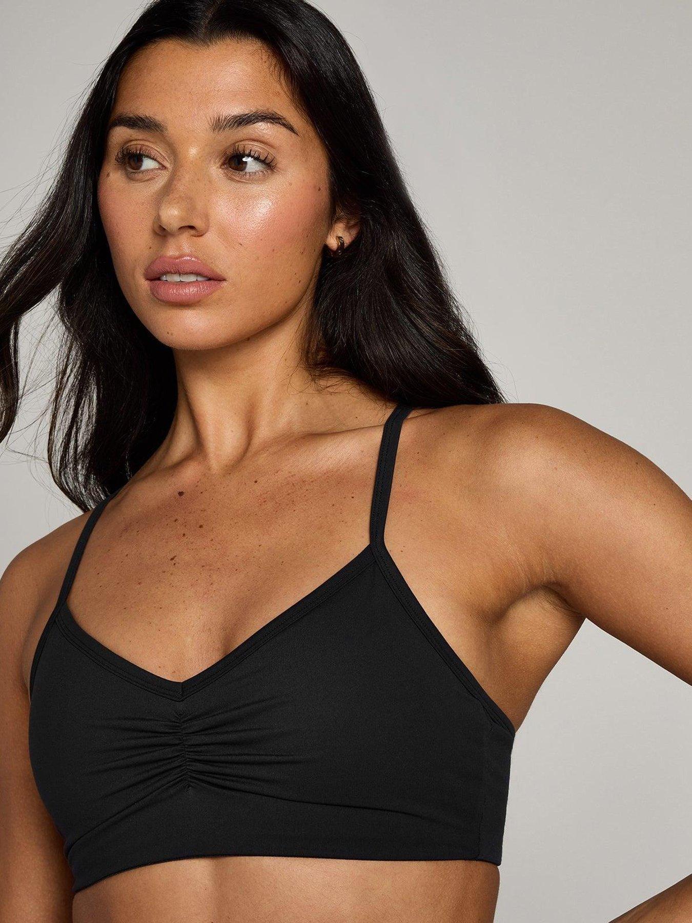 Image 4 of 4 of MyProtein Womens Training Tempo Seamless Bra - Black