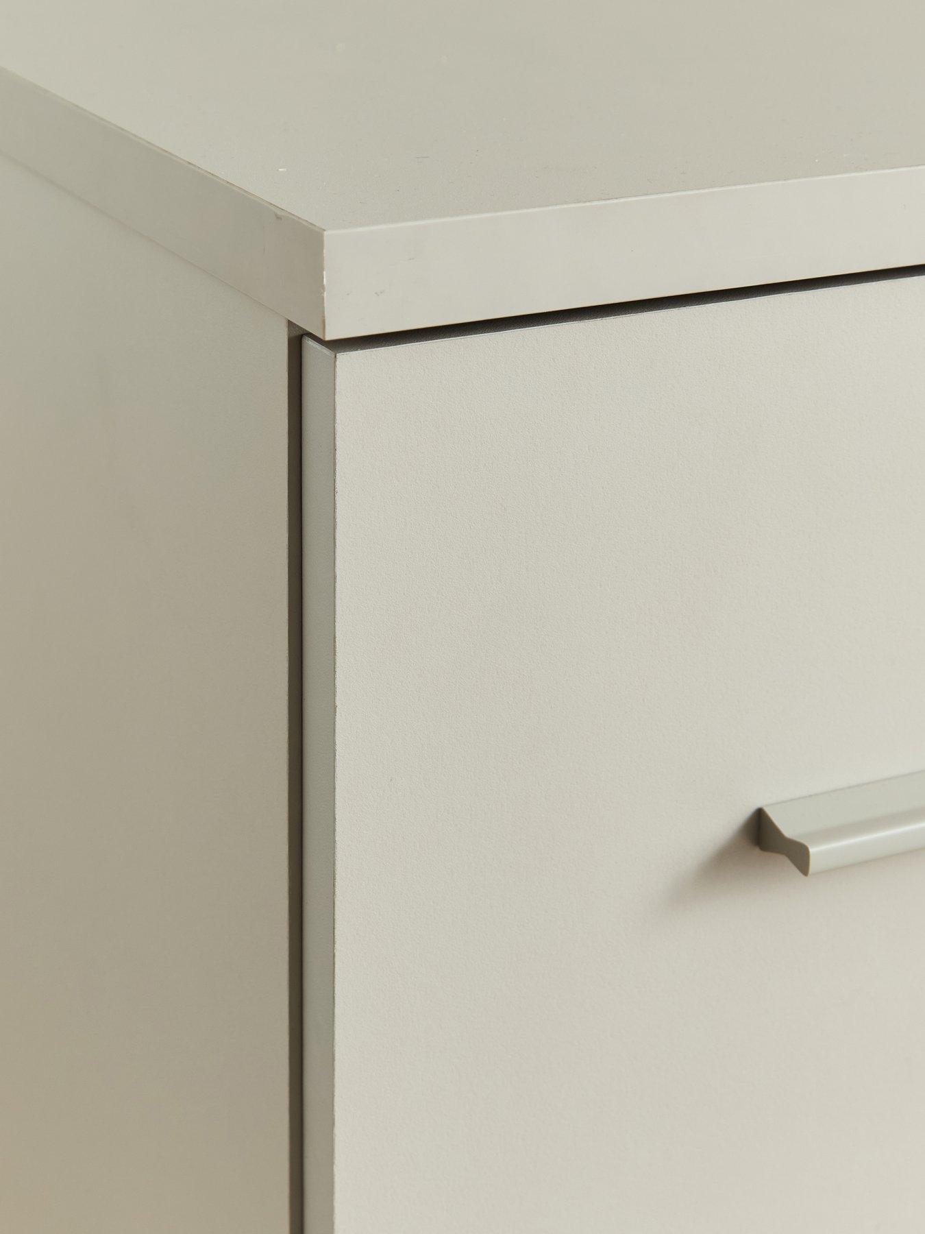 Image 7 of 7 of The Very Collection Murcia 2 Drawer Bedside - Oatmeal