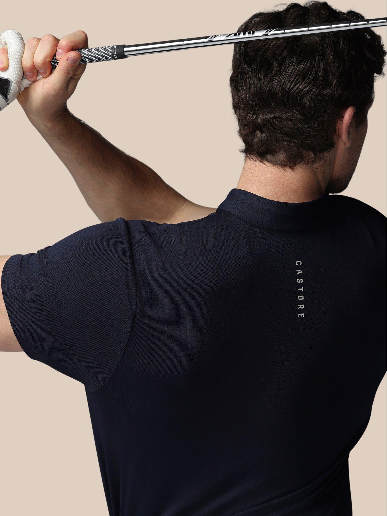 Image 7 of 7 of Castore Mens Golf Essential Polo - Navy