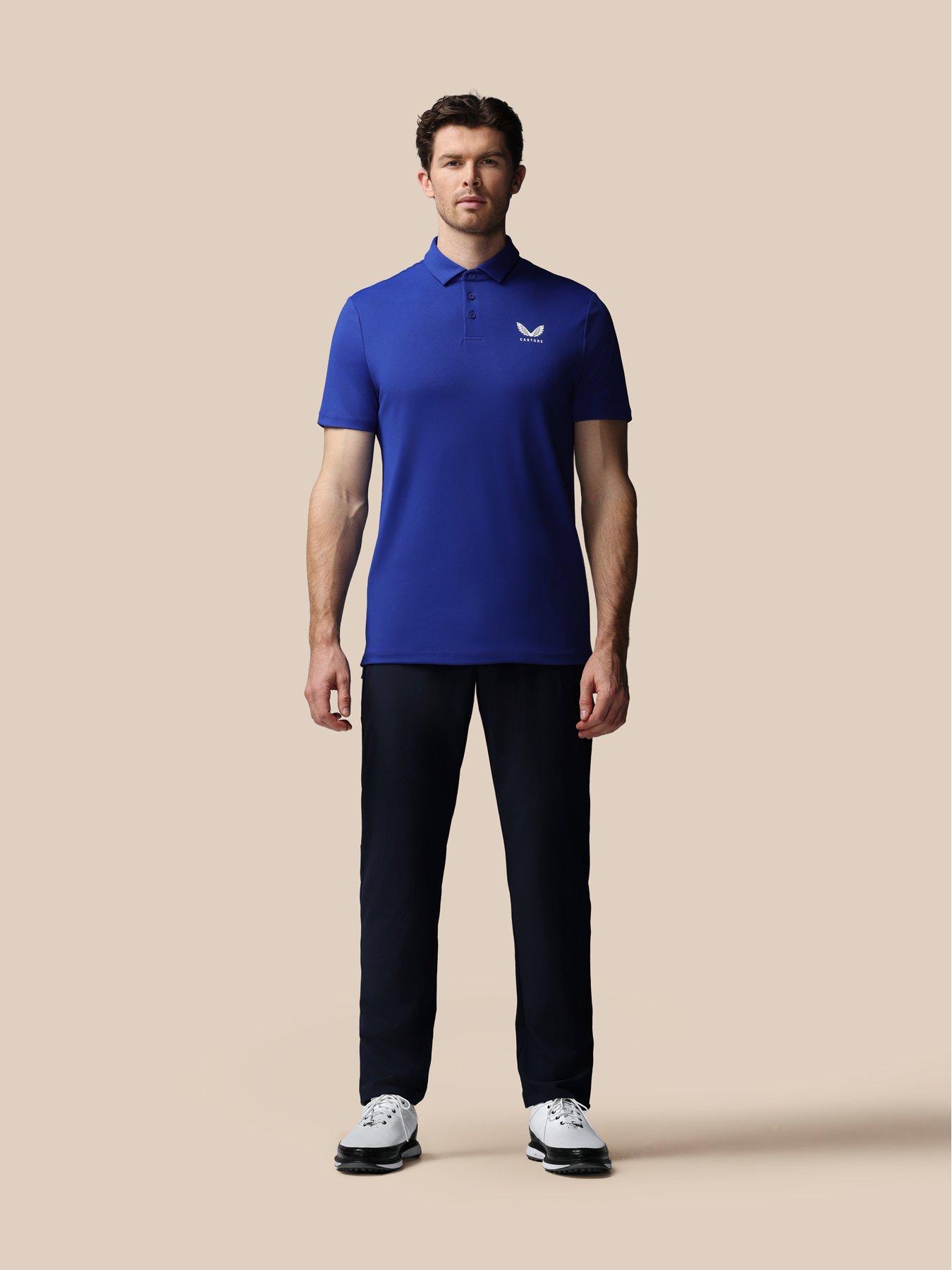 Image 5 of 7 of Castore Mens Golf Essential Polo - Dark Blue