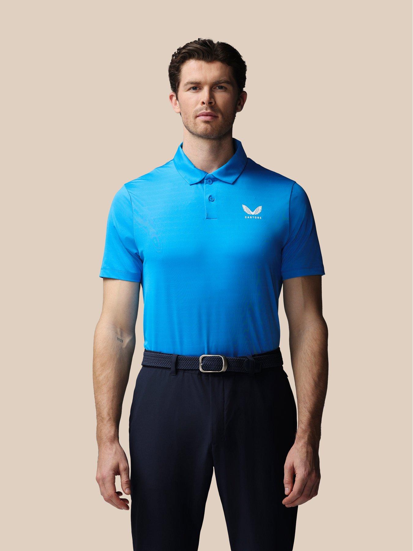 Castore: Mens Polo - Blue