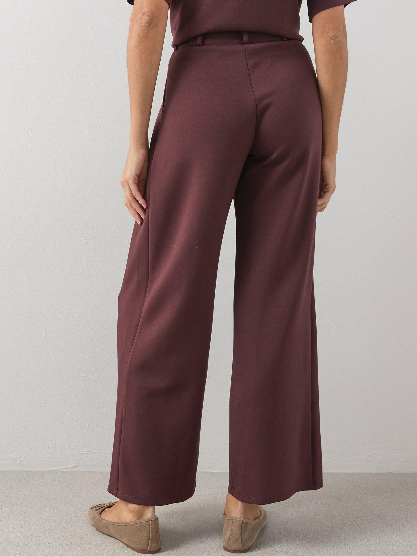 Image 2 of 6 of The Very Collection Soft Touch Smart Trouser Co-Ord - Brown