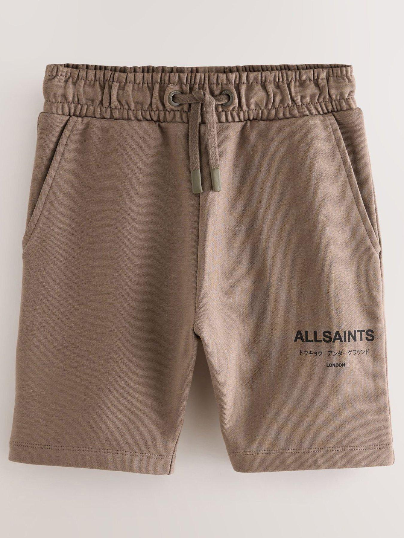 Image 2 of 7 of smALLSAINTS Younger Boys Underground Sweat Shorts - Brown