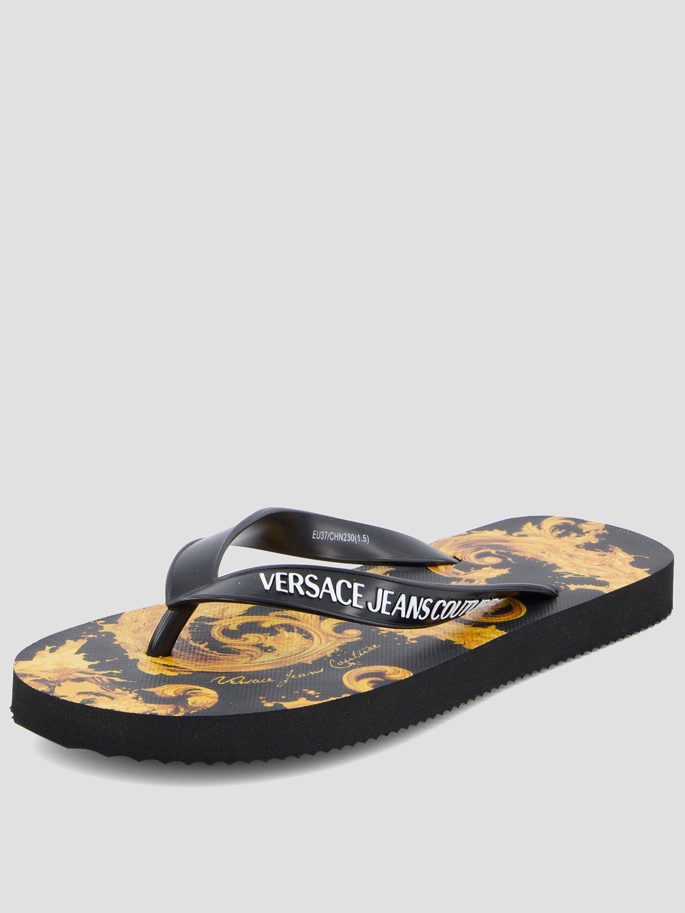 Versace Jeans Couture Printed Flipflop