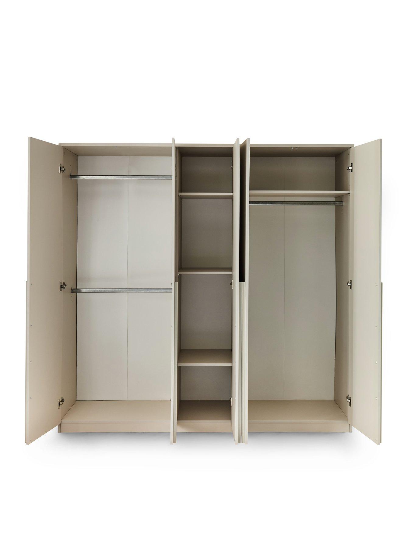 Image 4 of 7 of The Very Collection Murcia 5 Door Wardrobe