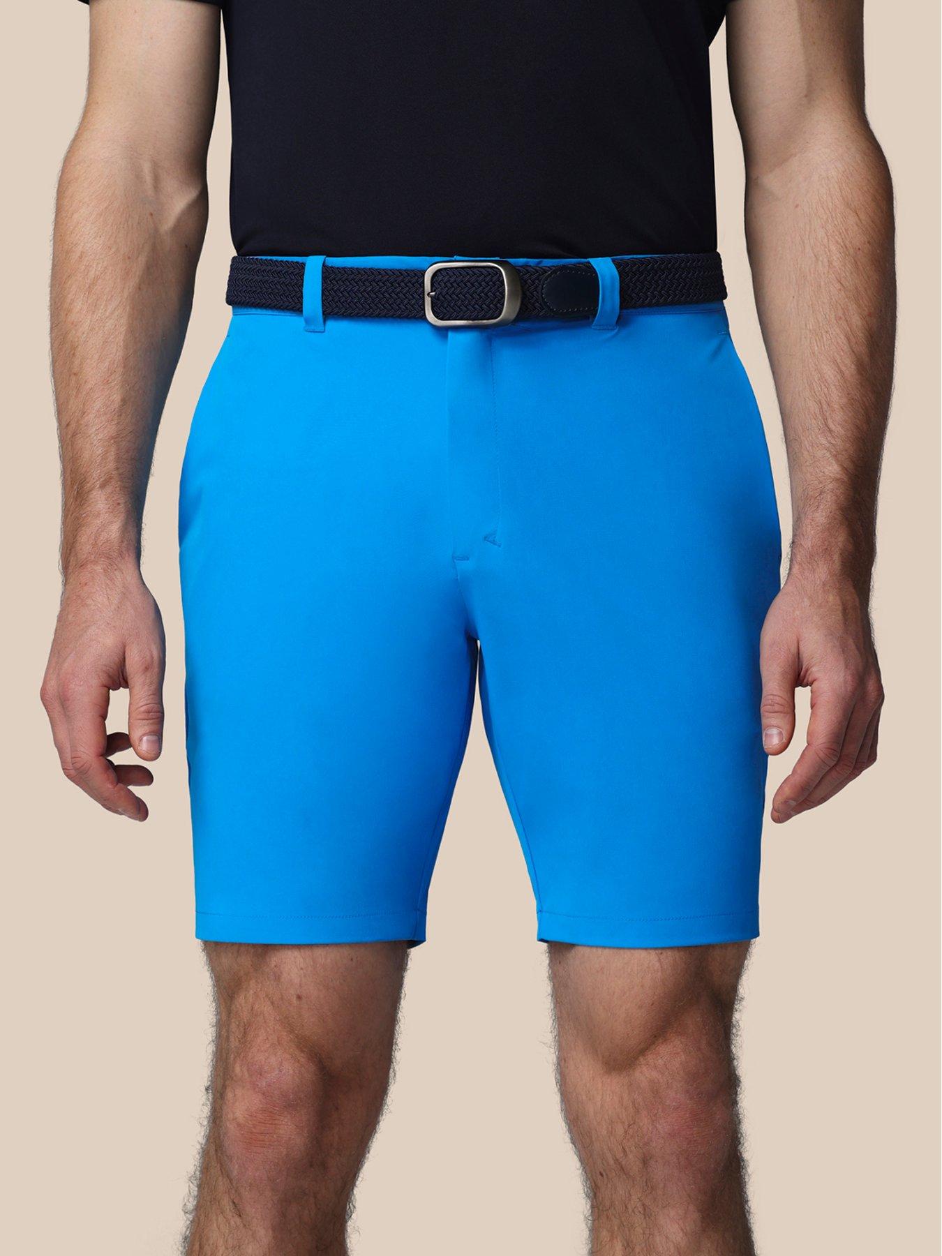 Image 1 of 6 of Castore Mens Golf Short- Ibiza Blue