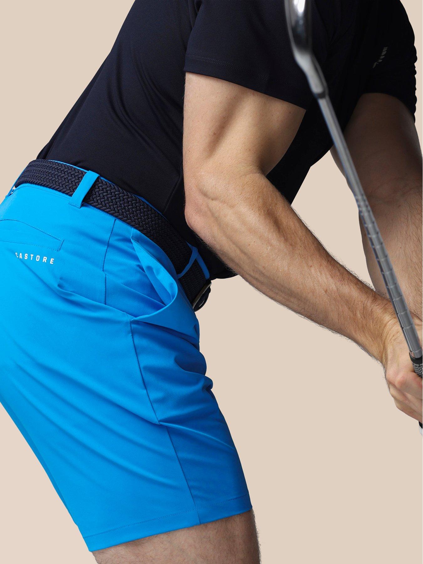 Image 4 of 6 of Castore Mens Golf Short- Ibiza Blue