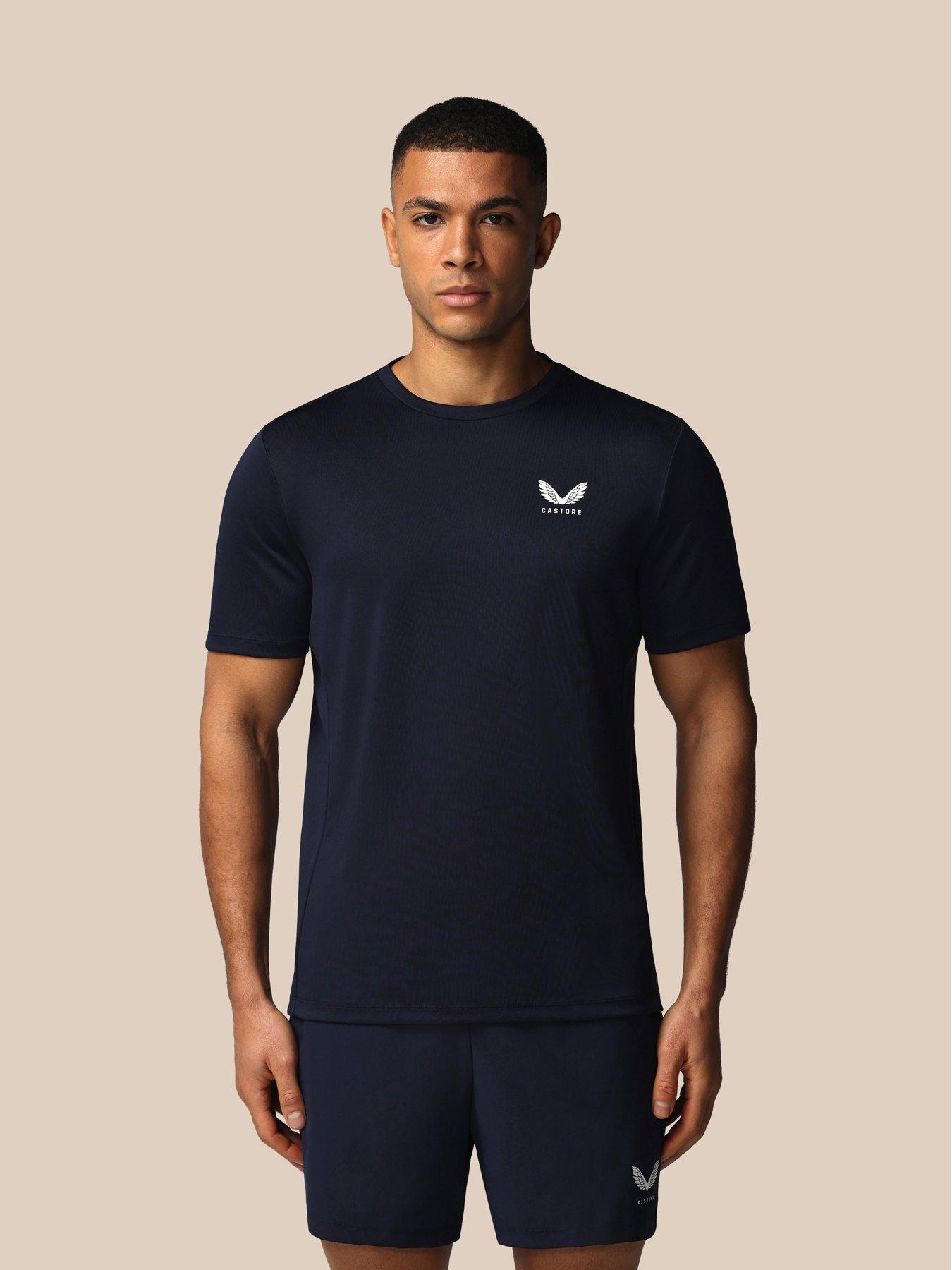 Castore Mens Training T-Shirt, Navy, Size 2Xl, Men