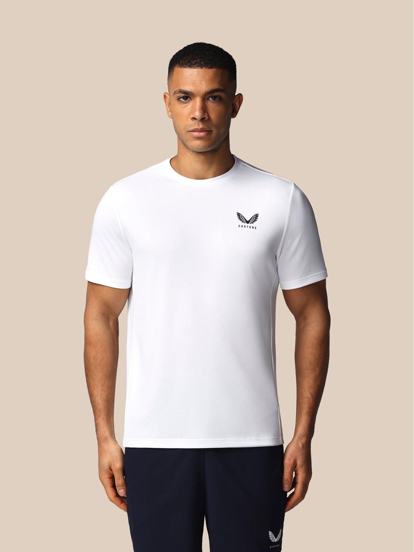 Castore Mens Training T-Shirt, White, Size M, Men