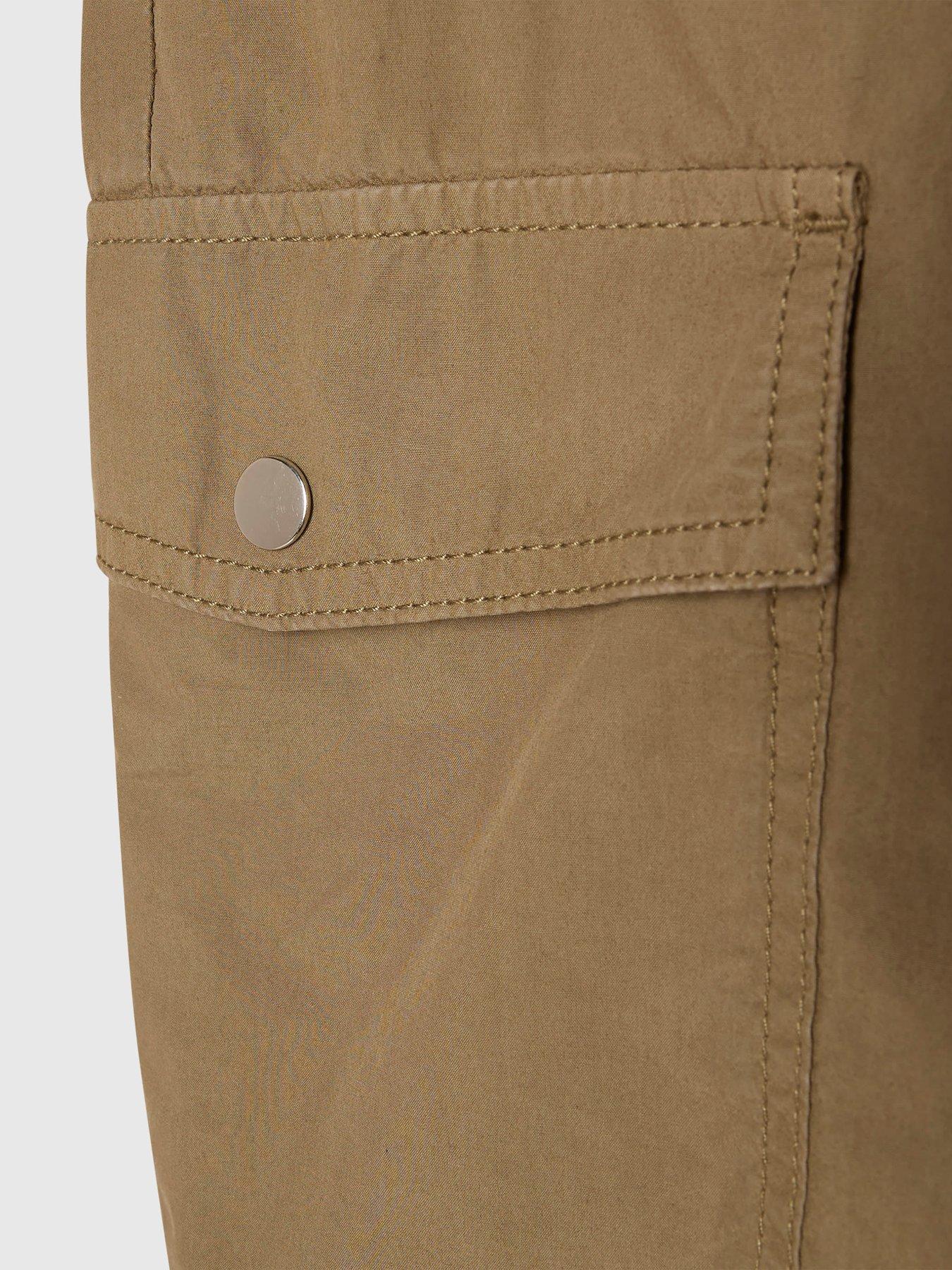 Image 5 of 5 of River Island Straight Leg Cargo - Green