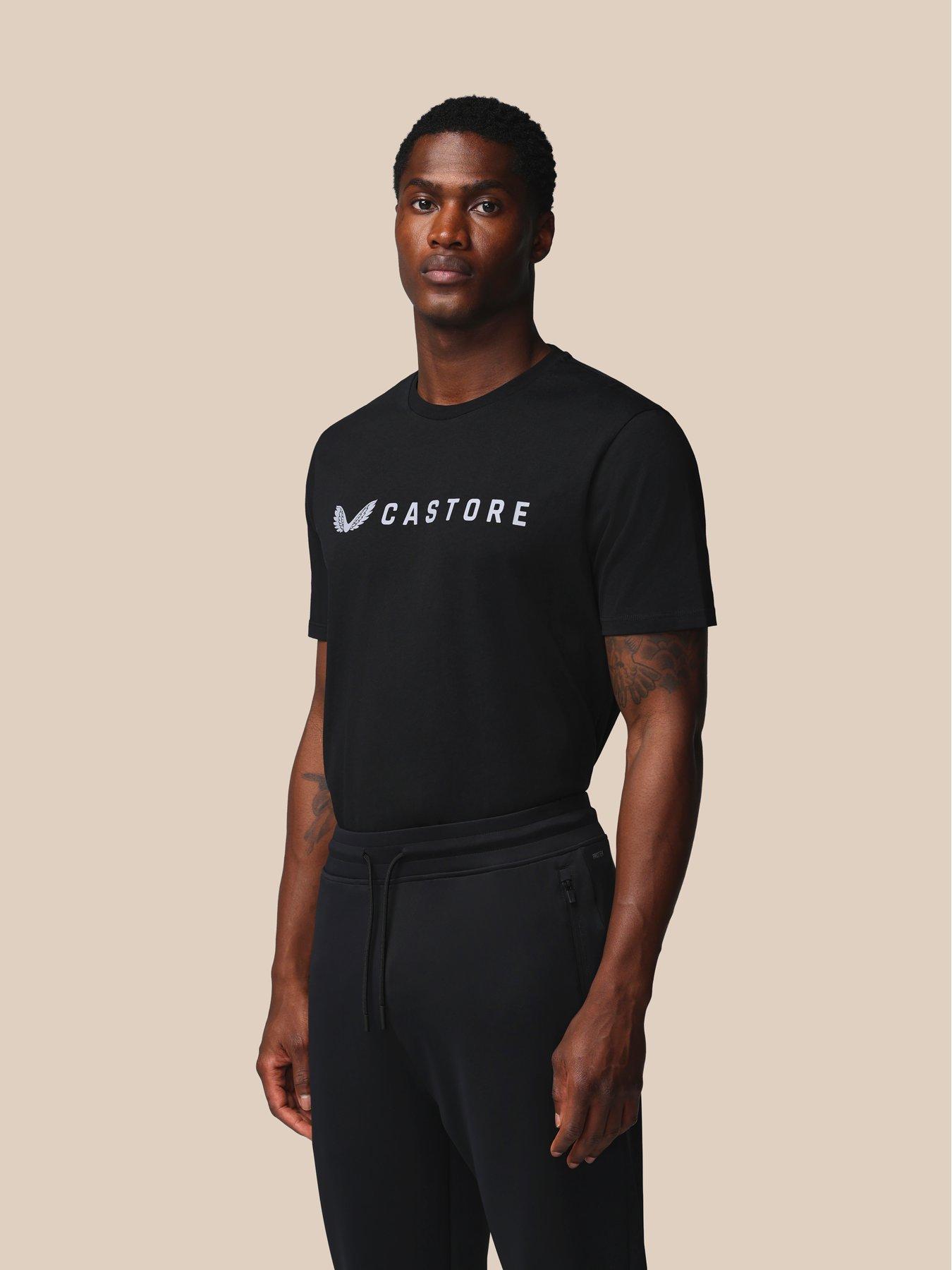 Castore: Mens Training Graphic T-Shirt - Black
