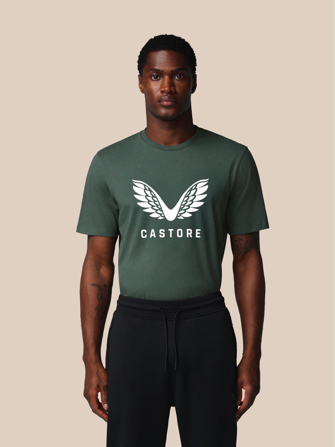Castore: Mens Training Graphic T-Shirt - Green