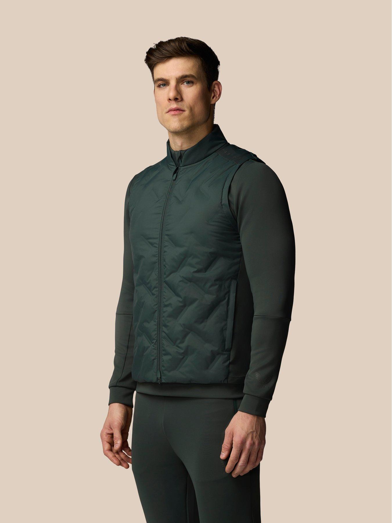 Castore Mens Training Hybrid Gilet - Green