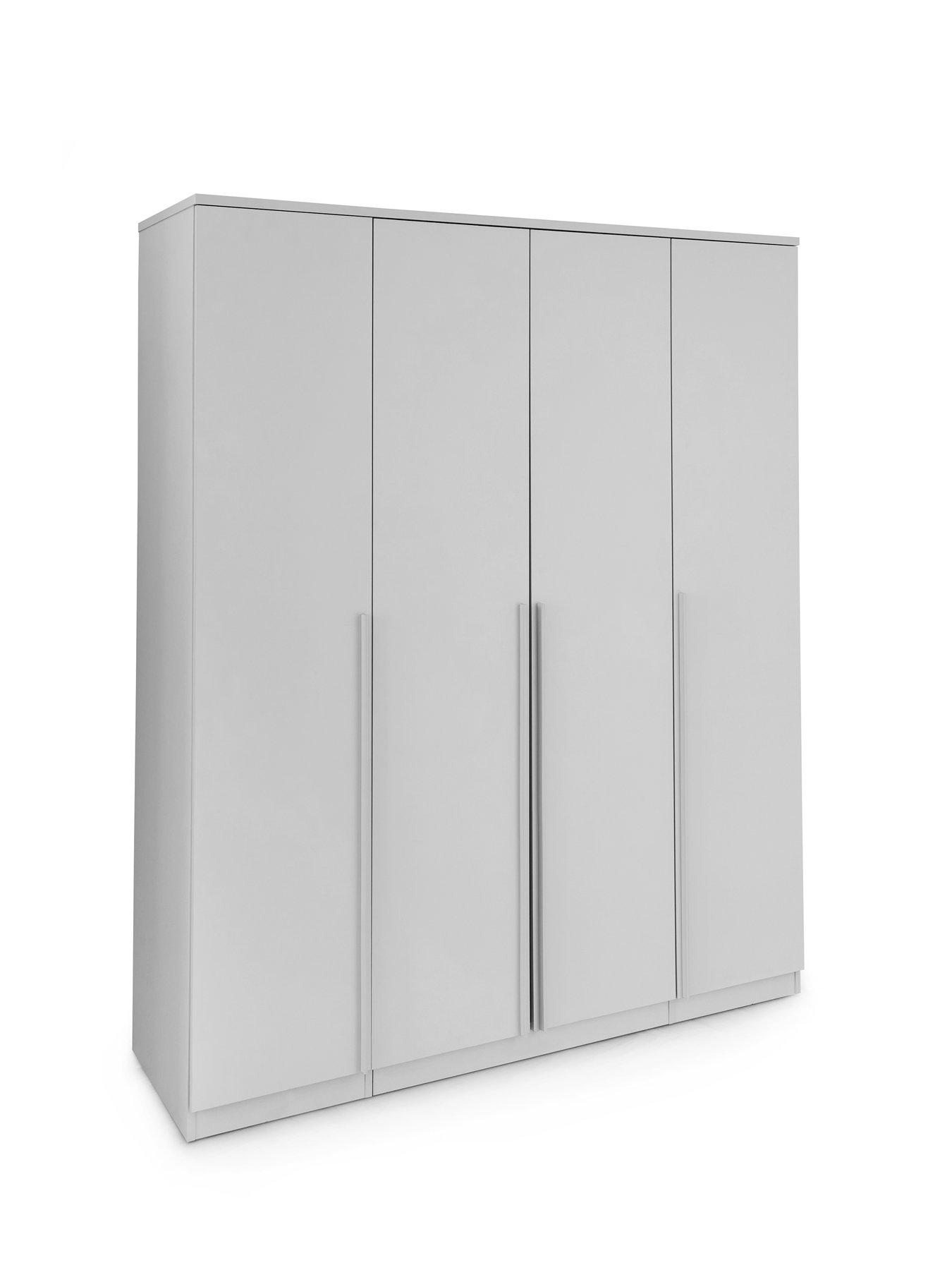 Image 3 of 7 of The Very Collection Murcia 4 Door Wardrobe