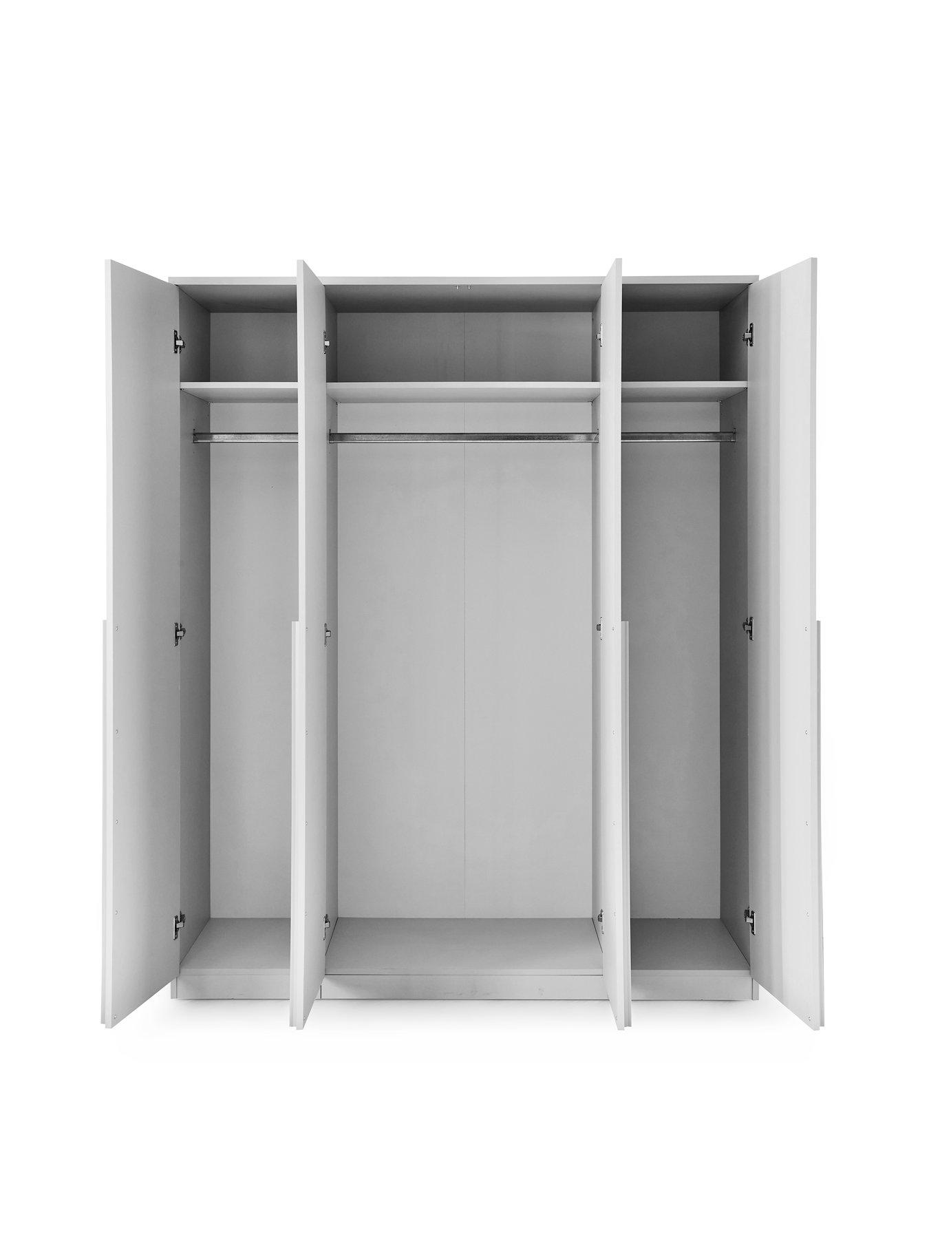 Image 4 of 7 of The Very Collection Murcia 4 Door Wardrobe