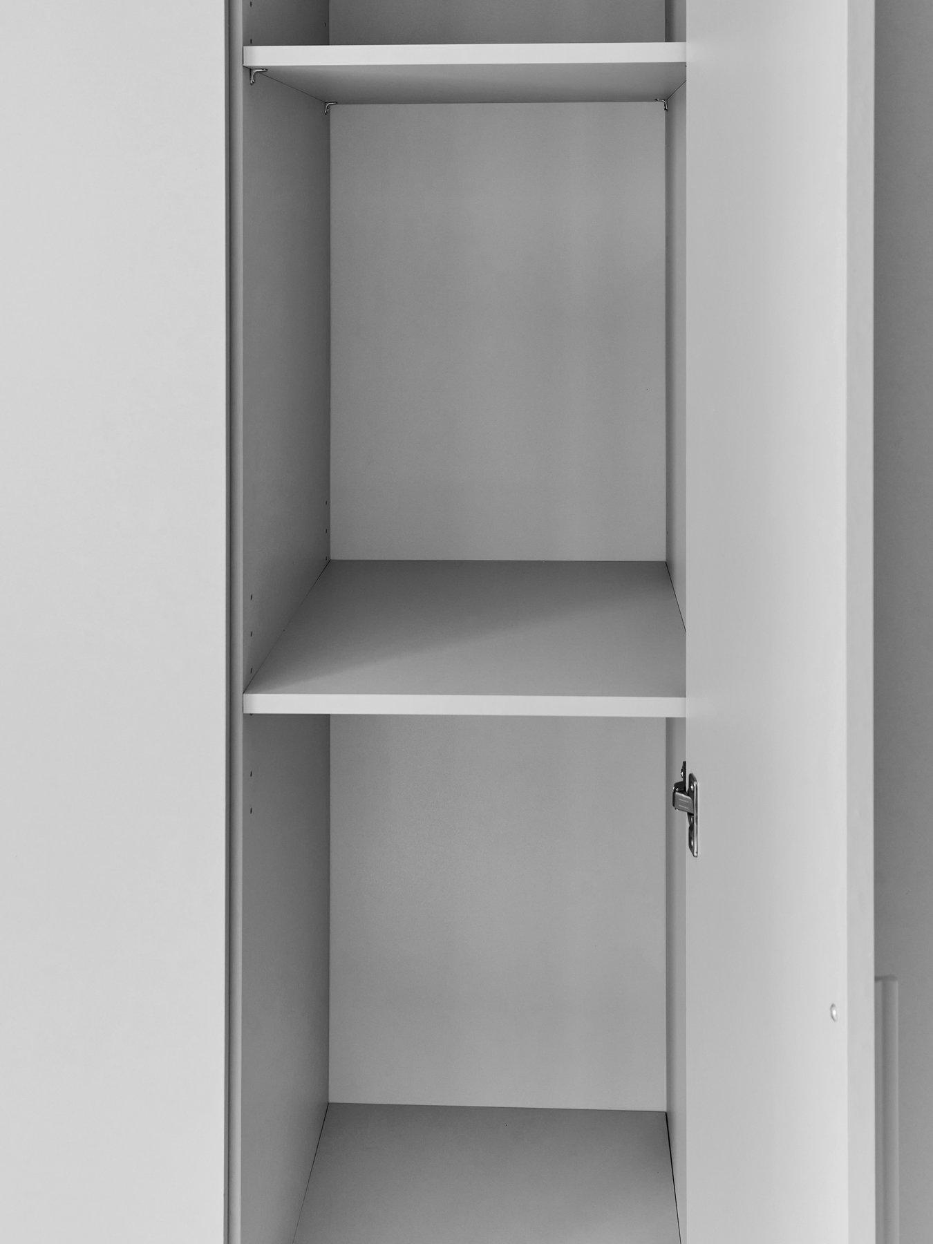Image 6 of 7 of The Very Collection Murcia 5 Door Wardrobe - White