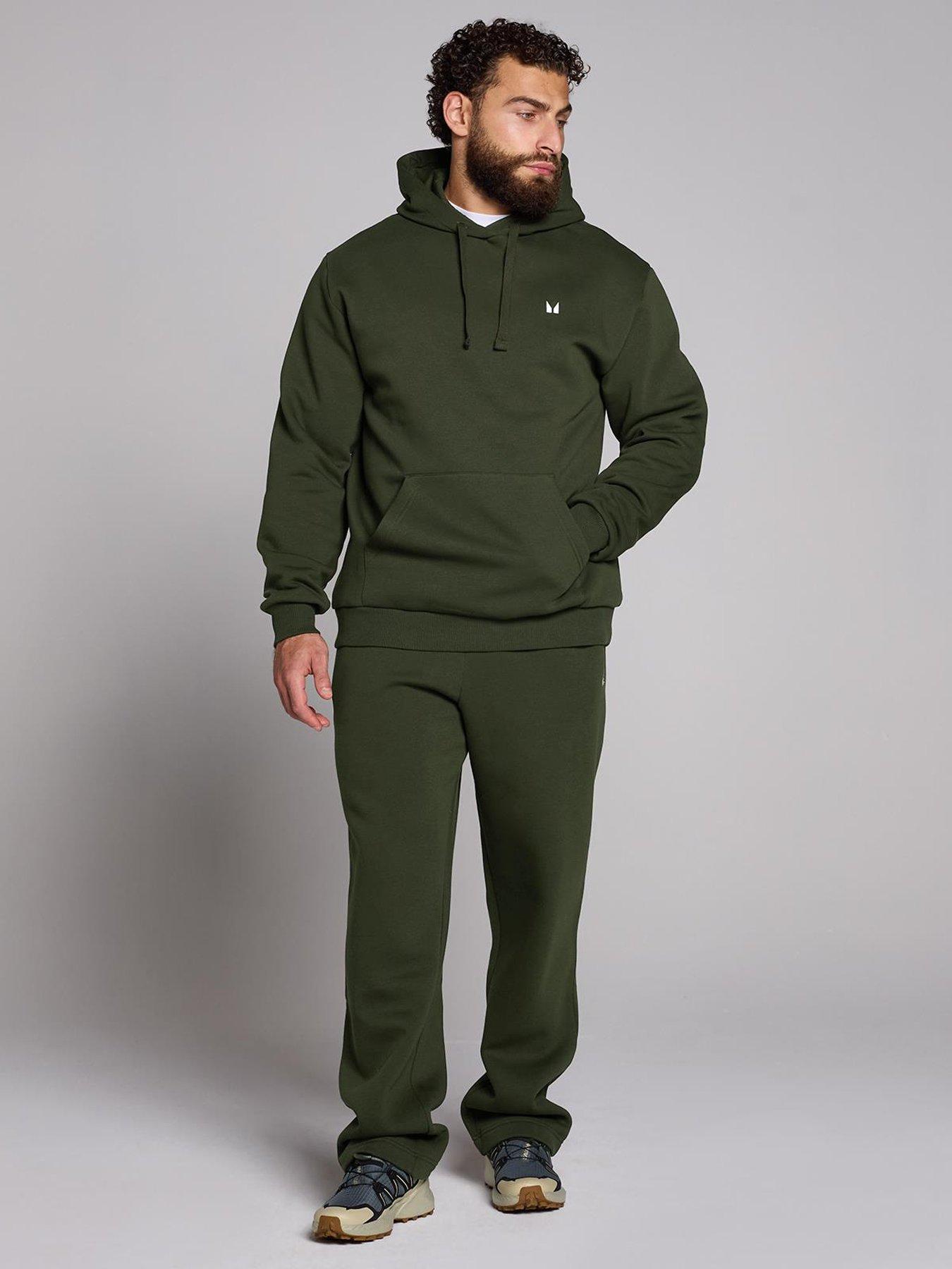 Image 3 of 4 of MyProtein Mens Training Core Lifestyle Hoodie - Green