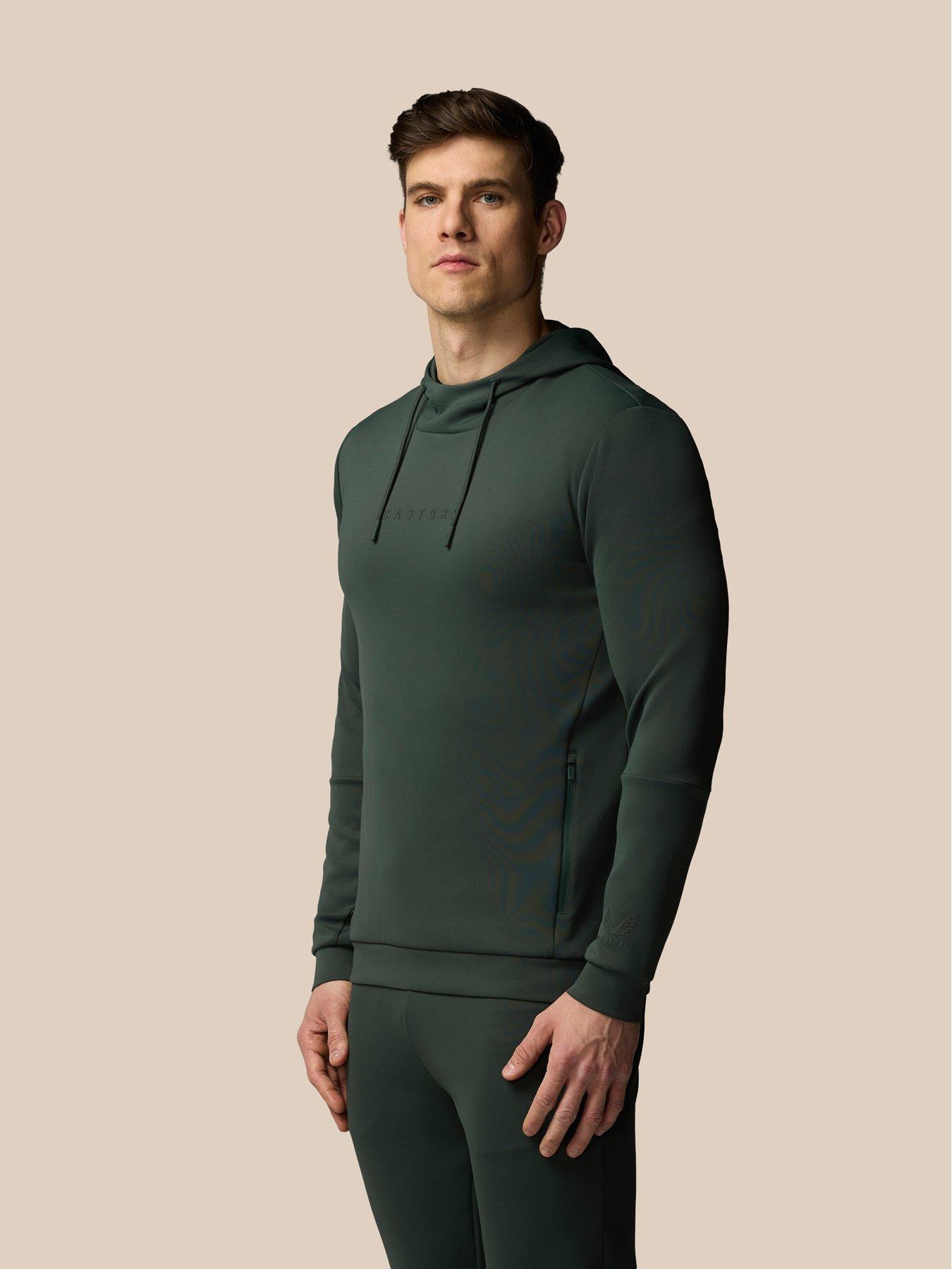 Castore Mens Training Flex Hoodie - Green
