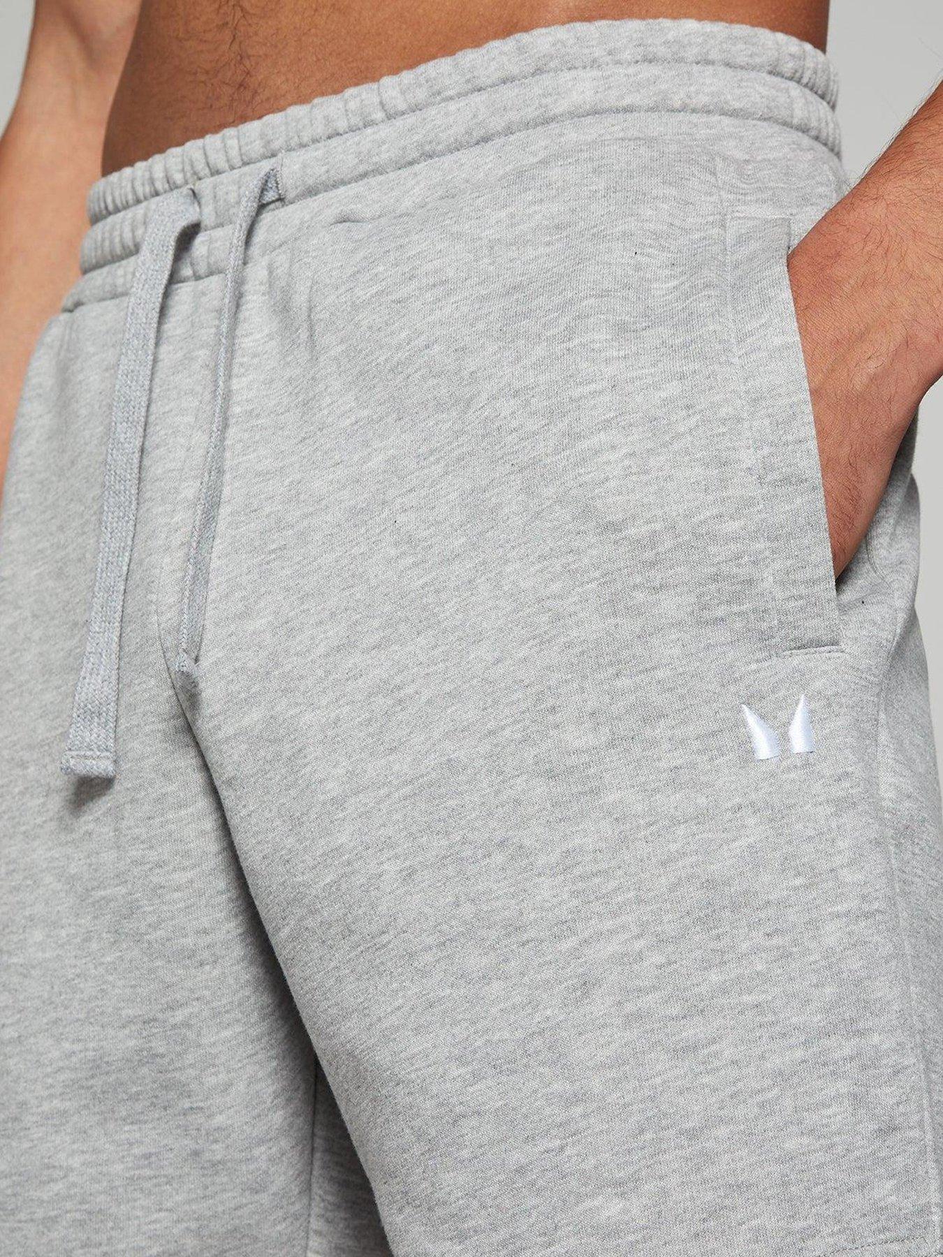 Image 4 of 4 of MyProtein Mens Training Core Lifestyle Sweatshorts - Grey