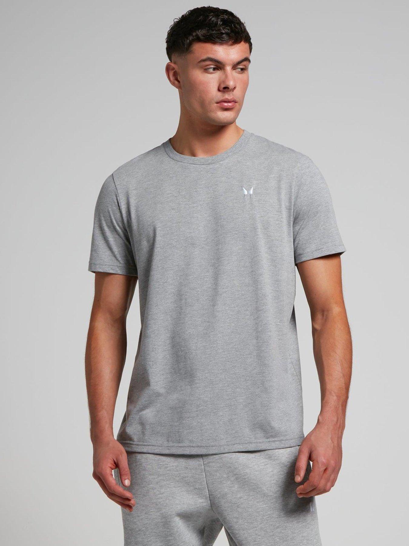 Image 1 of 4 of MyProtein Mens Training Core Lifestyle T-Shirt - Grey