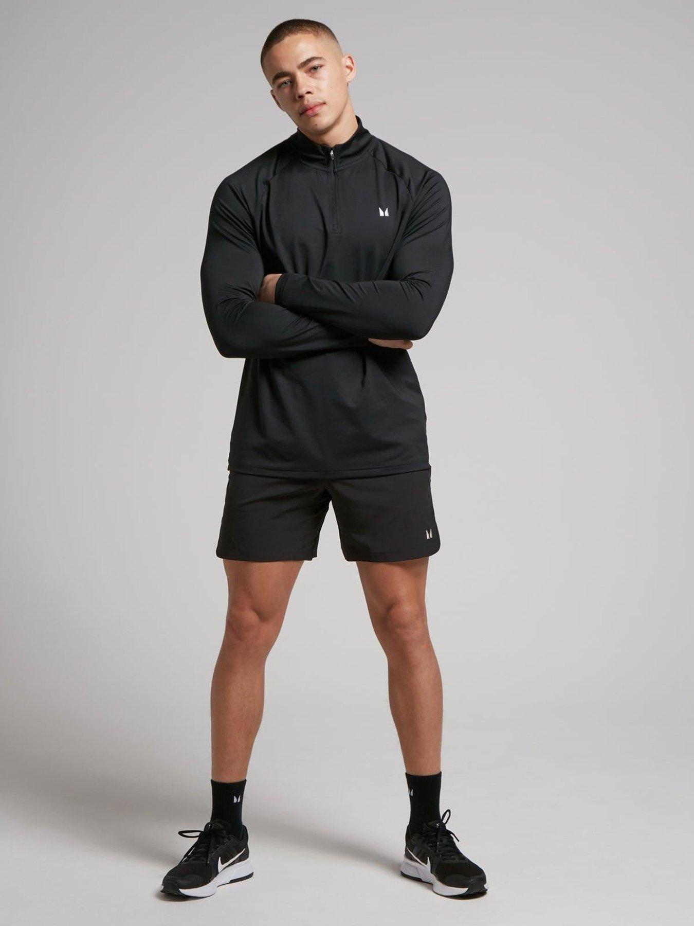Image 3 of 4 of MyProtein Mens Training Essentials 1/4 Zip - Black